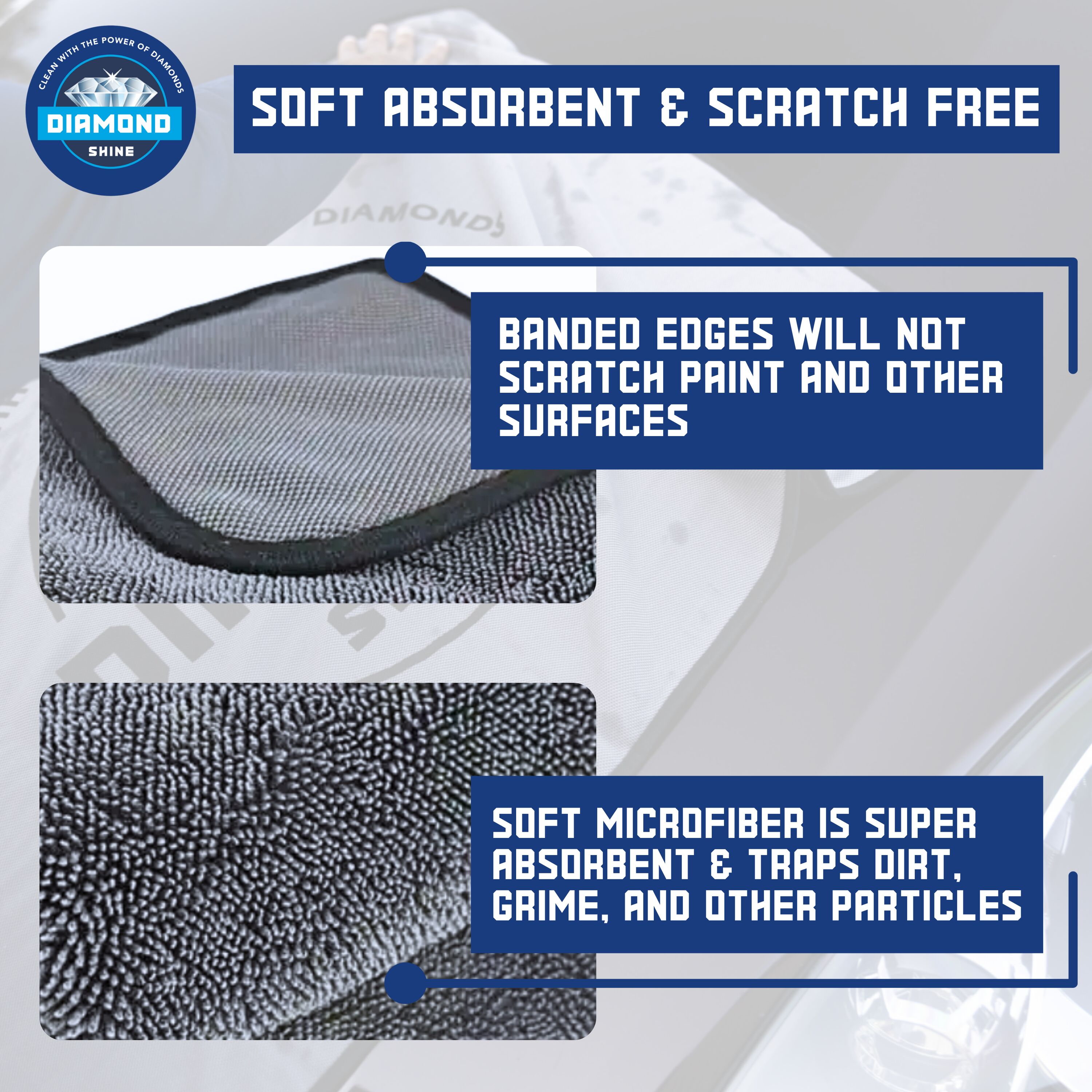 Diamond Shine DSMICRO Cleaning-Cloths - View #3