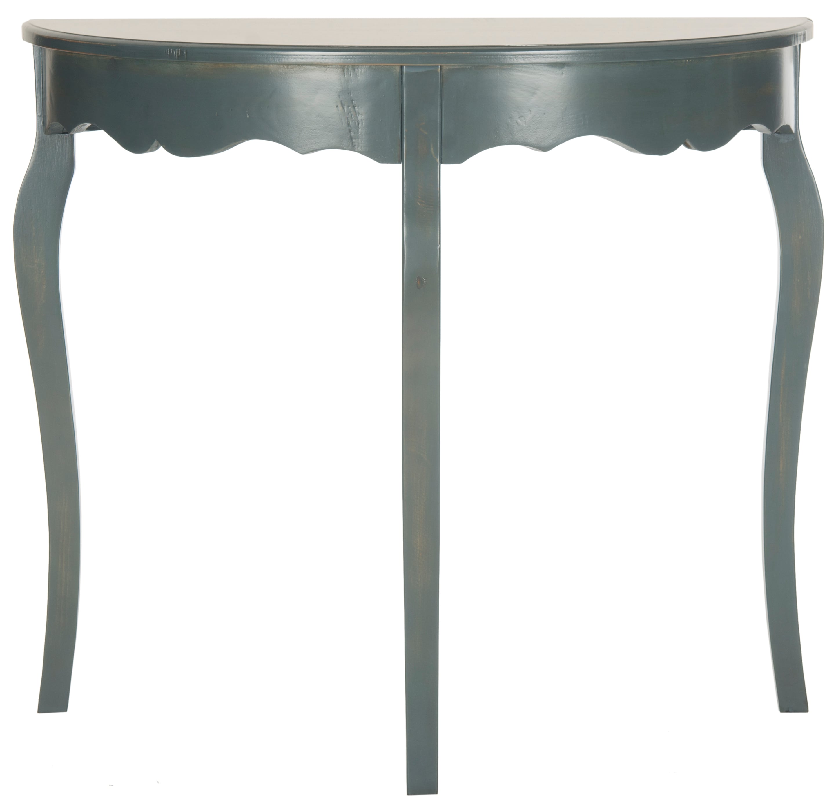 Safavieh AMH6637B Aggie Country Steel Teal Console table