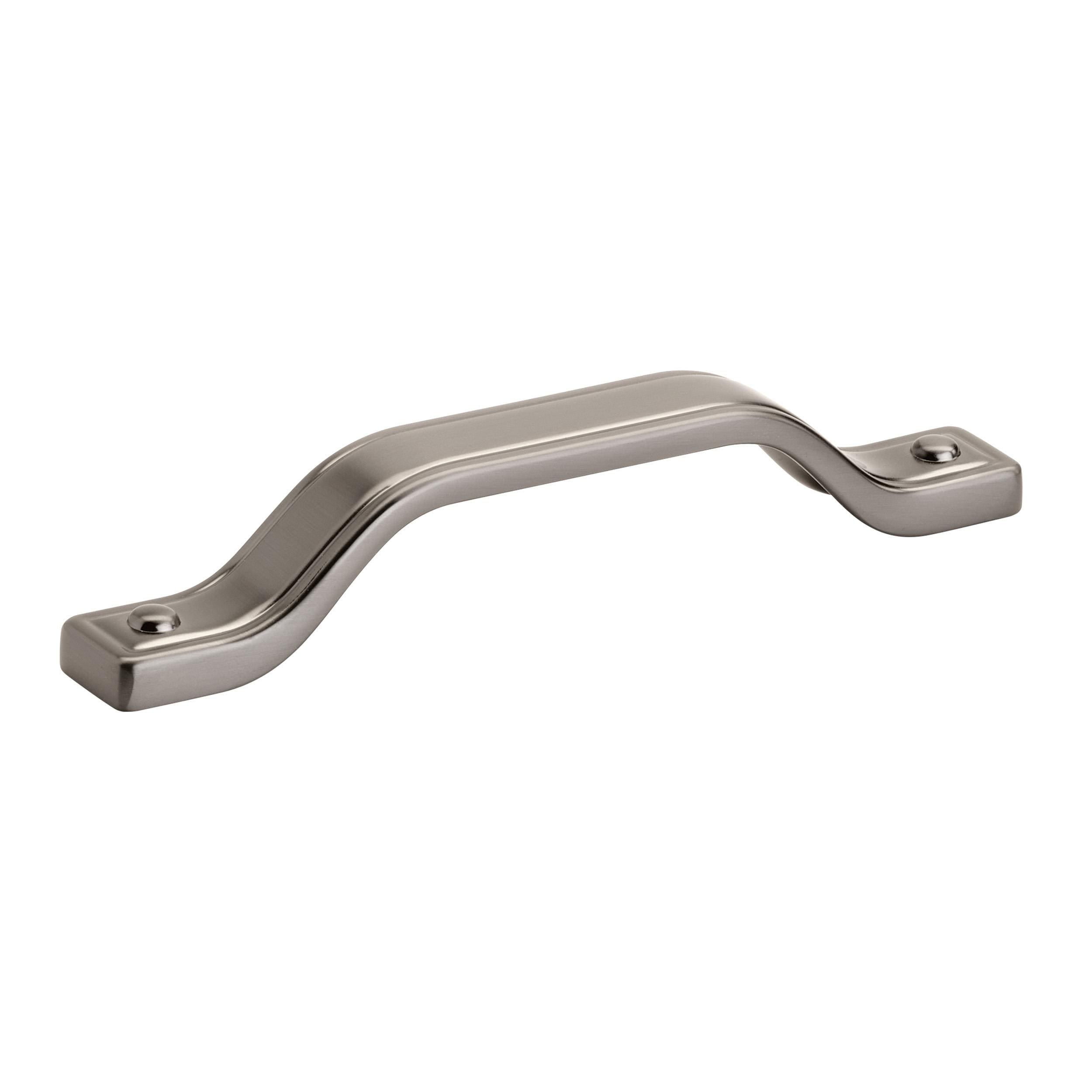Amerock BP4584128BBN Jolene 5-1/16-in , 128mm Center to Center Black Brushed Nickel Arch Handle
