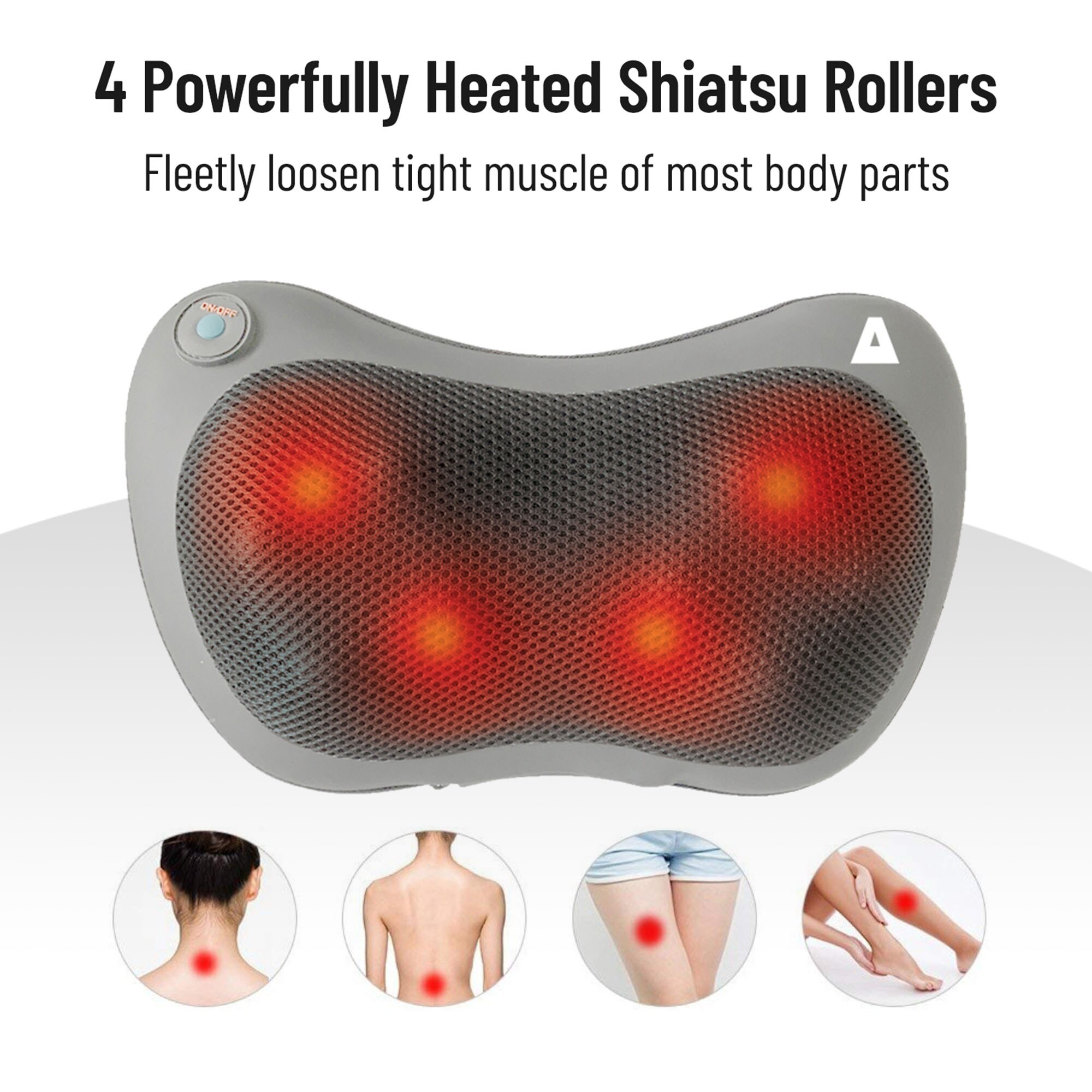 Infrared Roller Balls Lower Back Pain Massage Machine - China Back  Massager, Shiatsu Back Massager