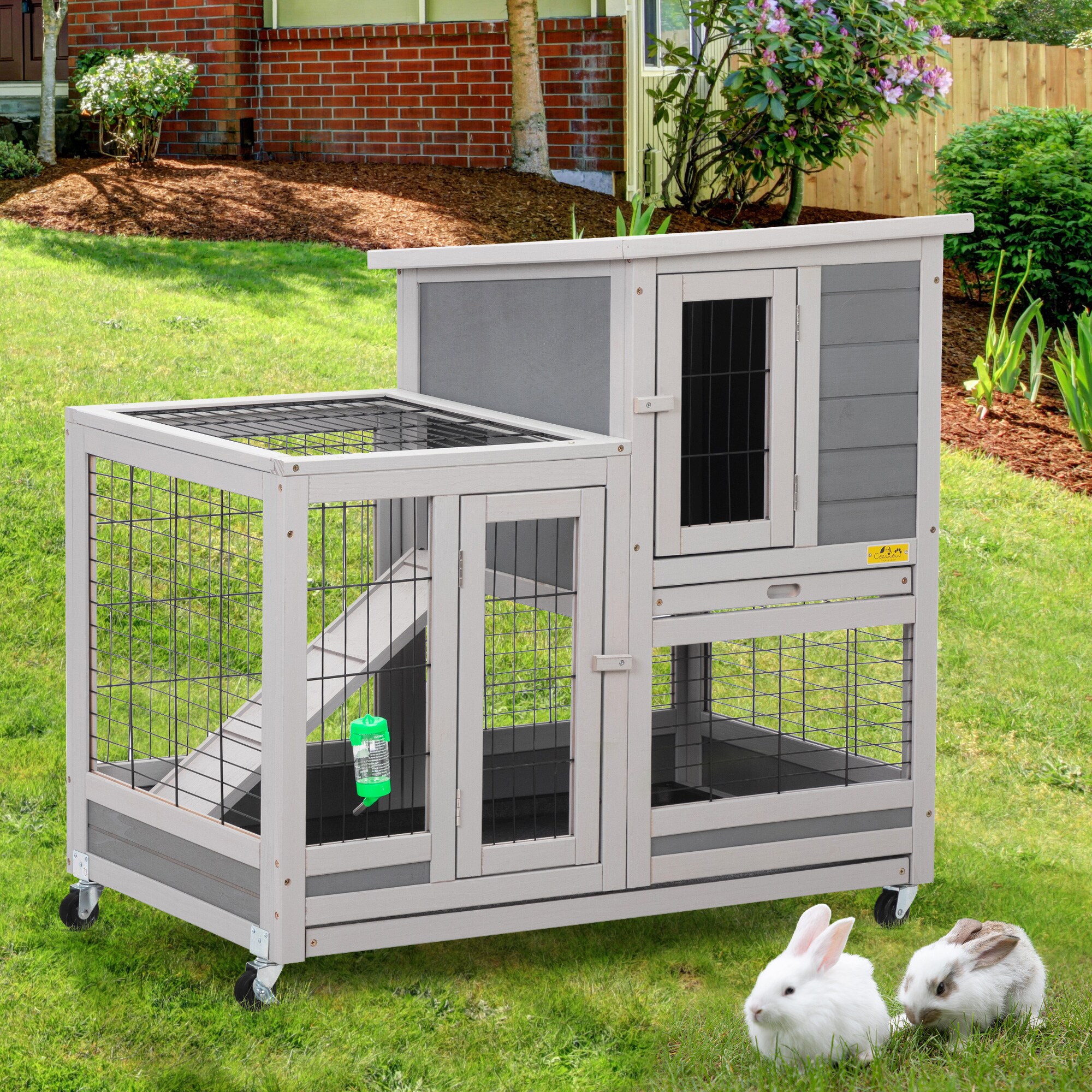 Coziwow CW12F0417 Chicken-Coops-Rabbit-Hutches - View #3