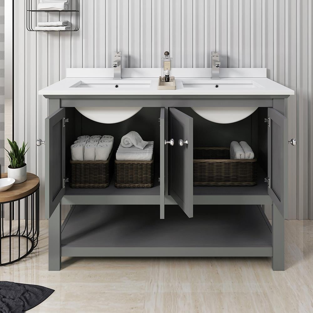 Fresca FCB2348VG-D-CWH-U Bath-Vanity-Combo - View #4