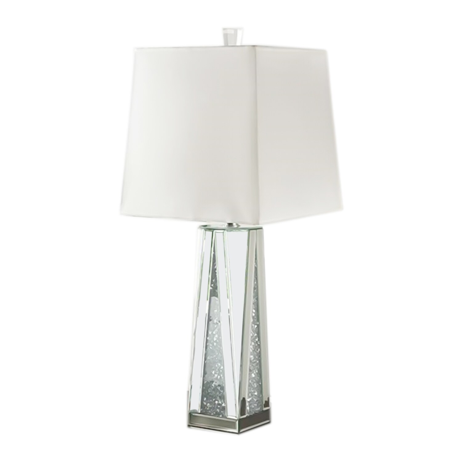 Maincraft D01-TL003 Table Lamp in Mirrored and Faux Diamonds