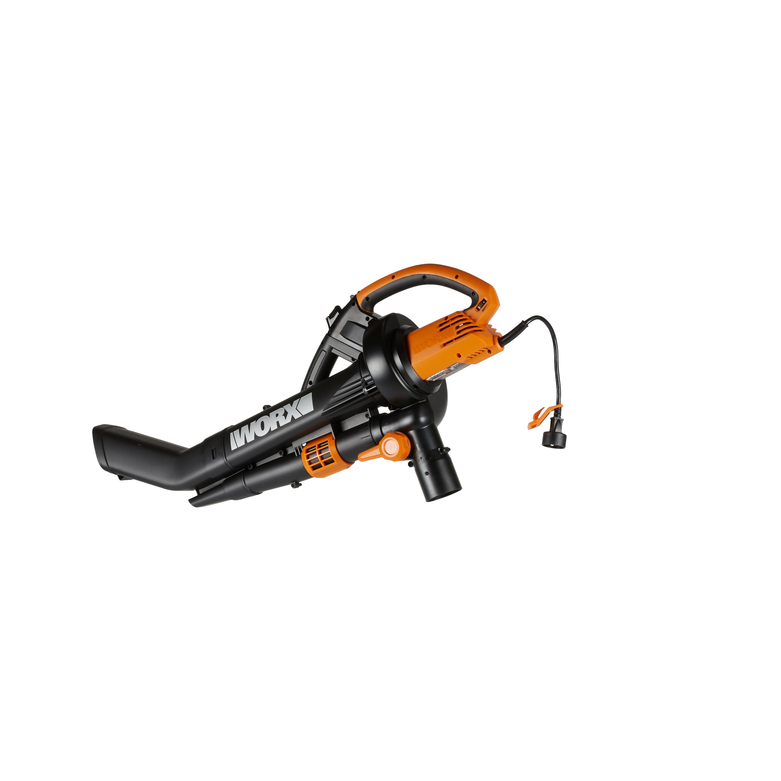 WORX Trivac 350 CFM 210 MPH Corded Electric Handheld Leaf Blower