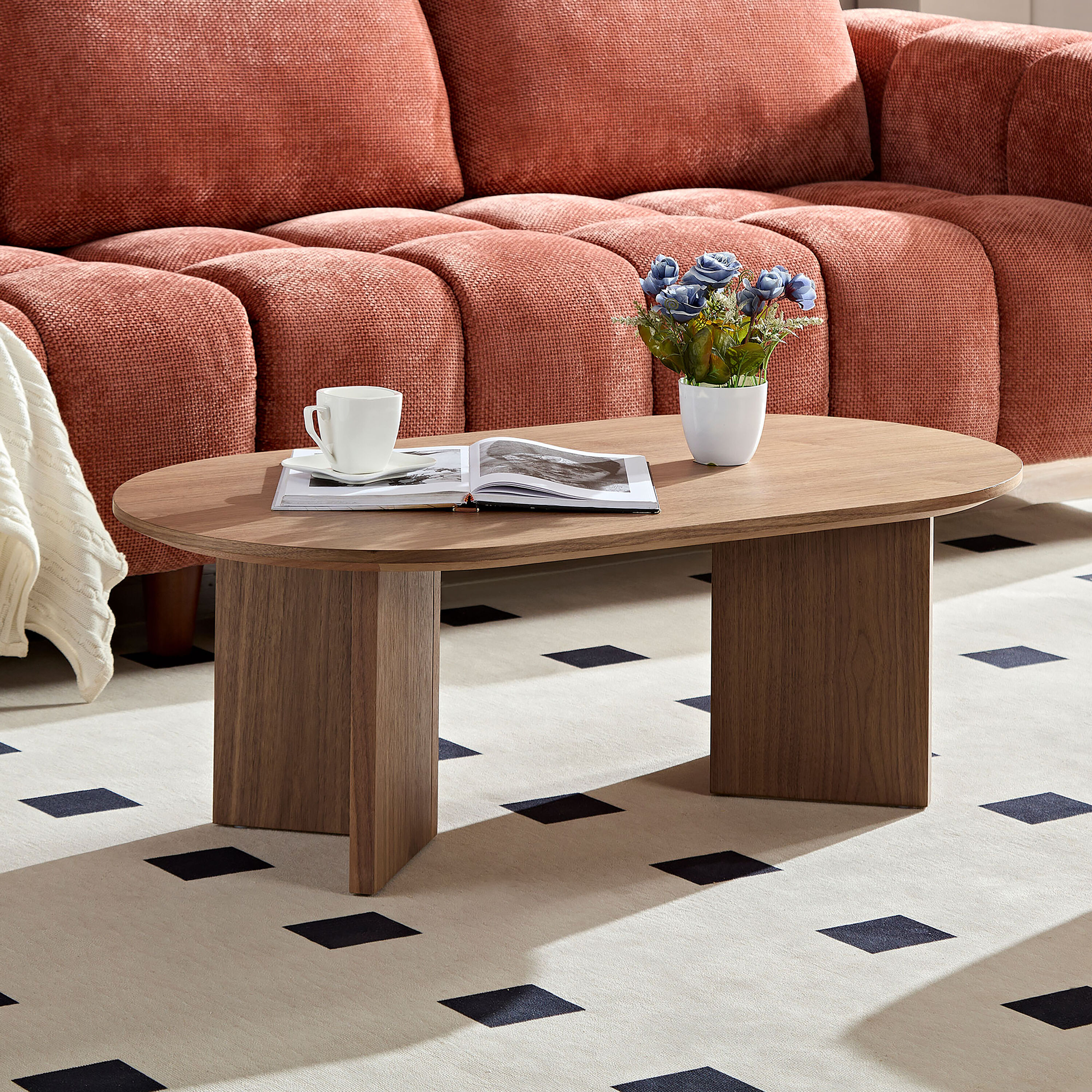 Clihome ER001-BR Coffee-Tables - View #3