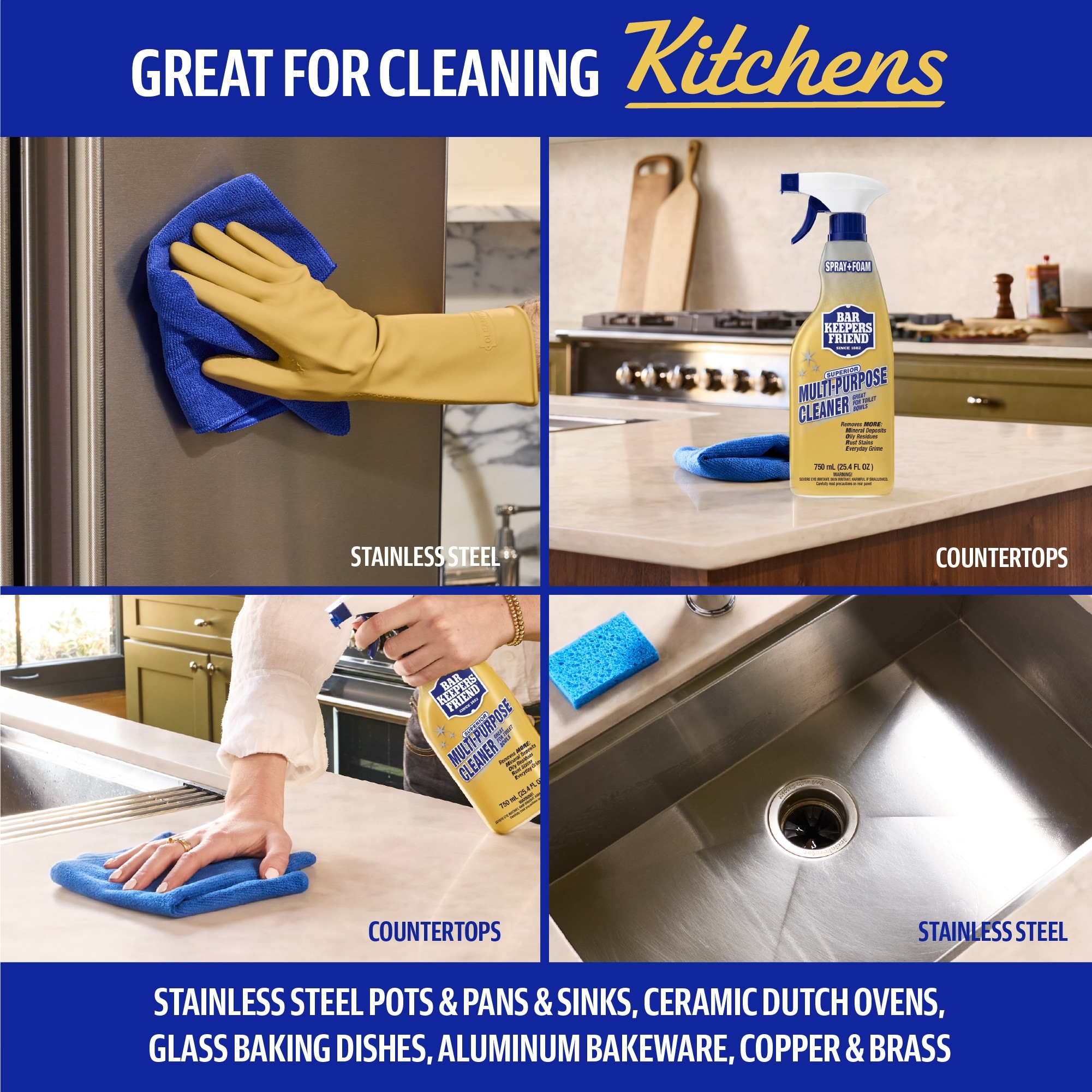 Bar Keepers Friend 11727 Multipurpose-Bathroom-Cleaners - View #3