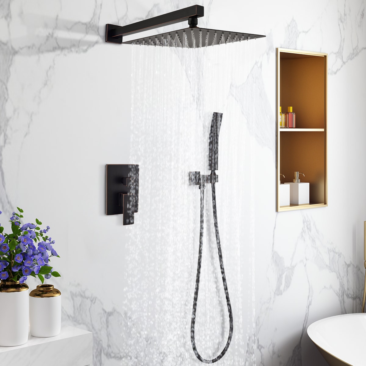 WELLFOR DTG-806CS12ORB Tub-Shower-Faucets - View #6