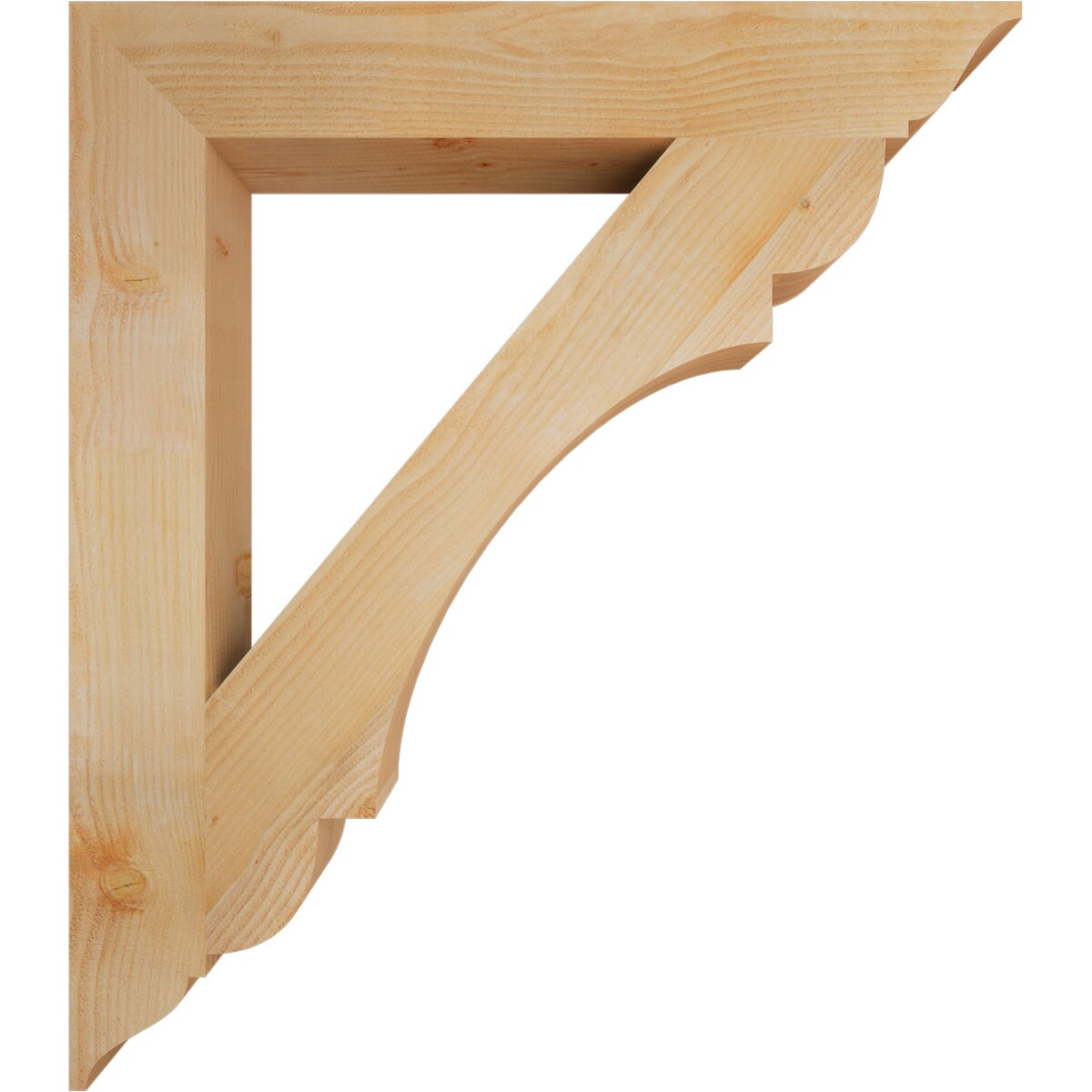 Ekena Millwork BKT06X42X48OLY01RDF Exterior-Brackets-Braces - View #3