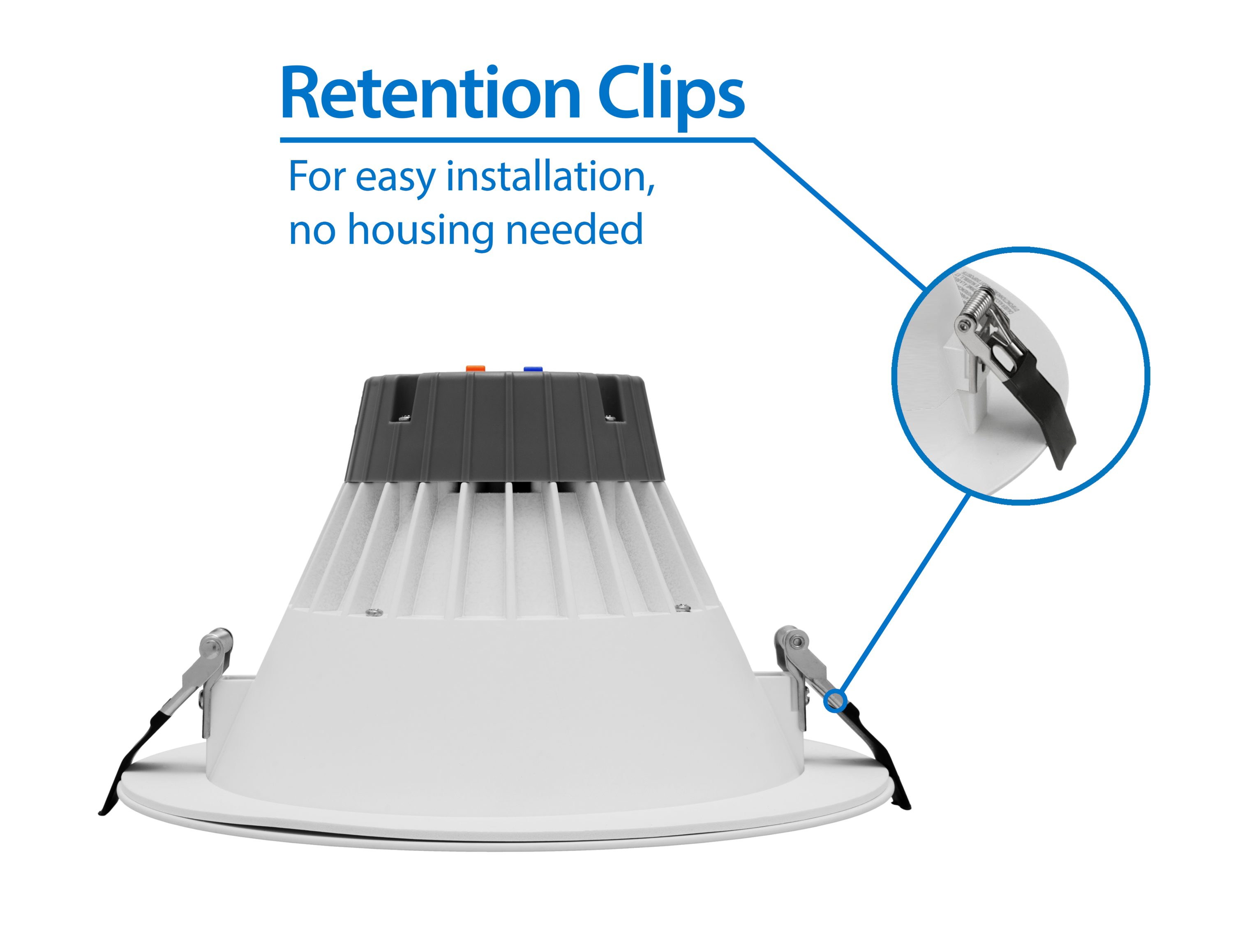 Nicor Lighting CLR82SWRVS9BK Recessed-Kits - View #4