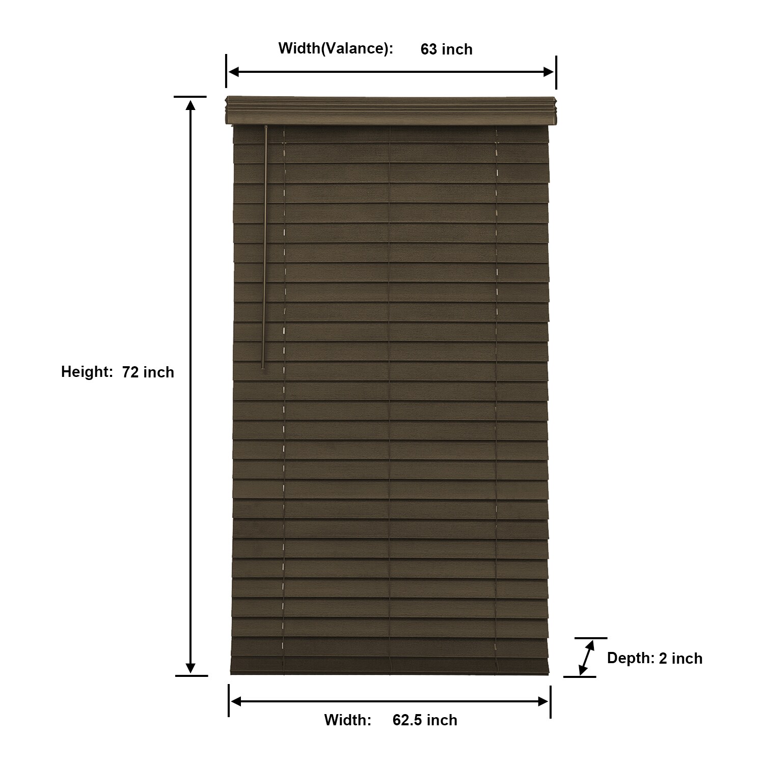allen + roth DFHSC6672-62.5 blinds - View #7