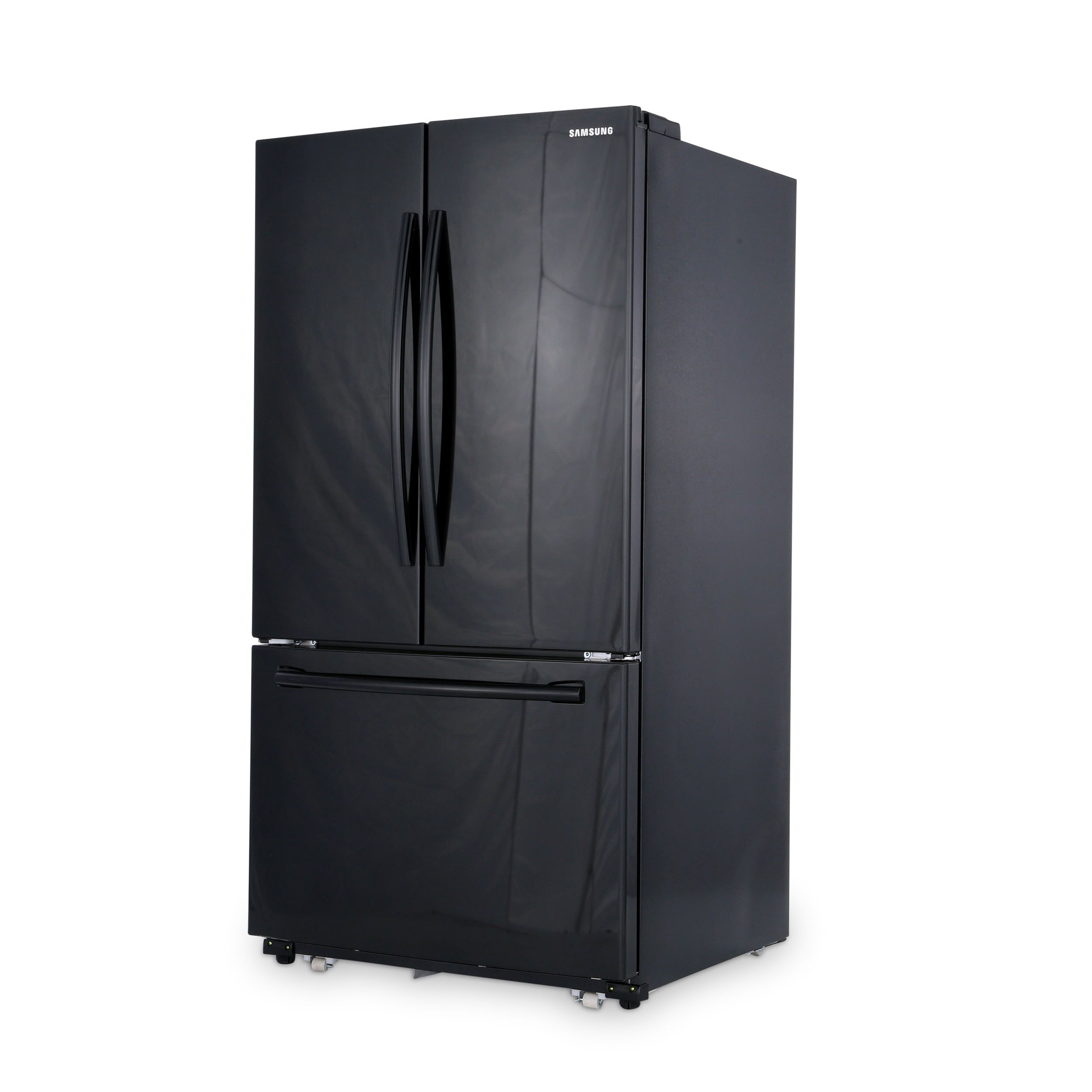 Samsung  ft French Door Refrigerator with Ice Maker (Black) ENERGY  STAR at 