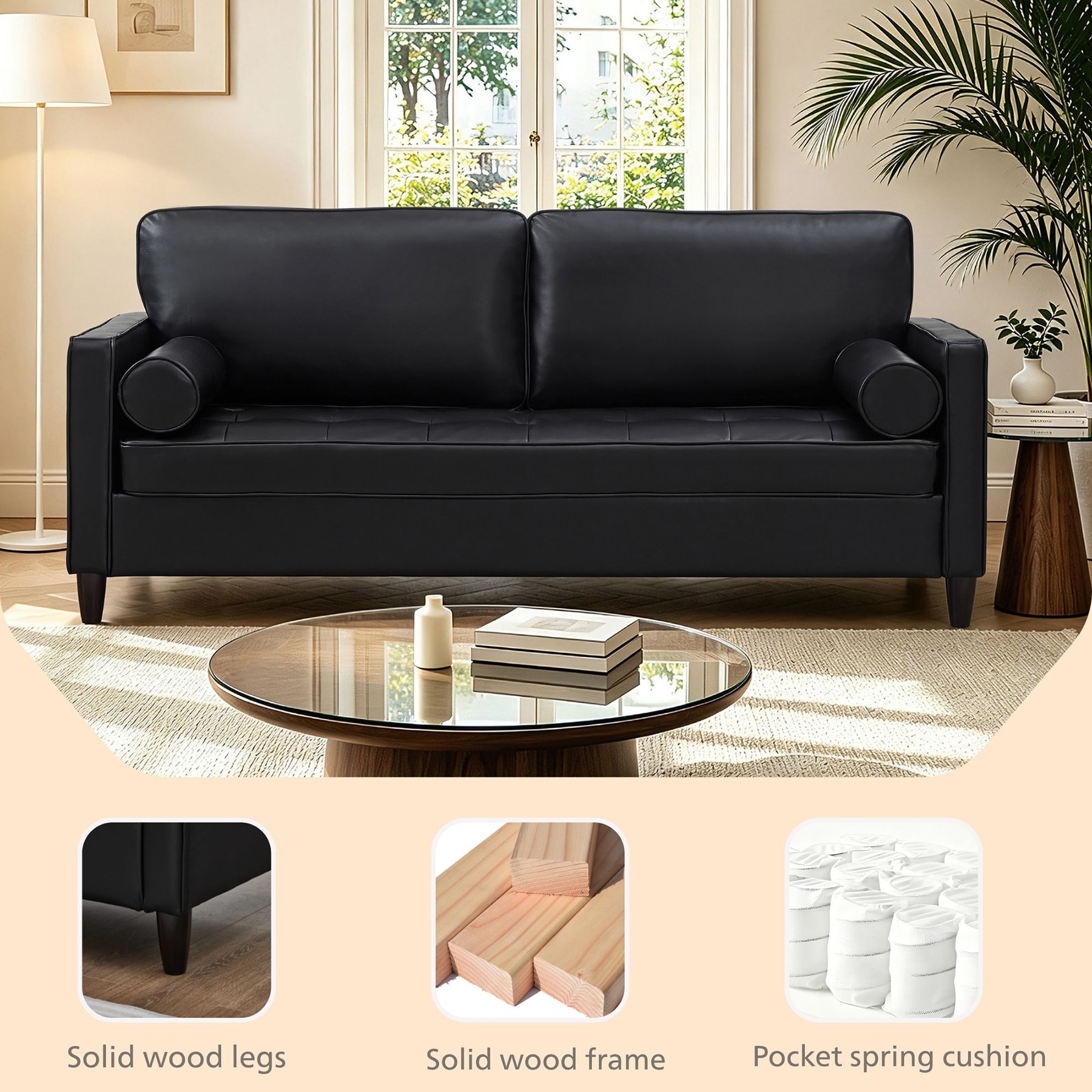SINOFURN SYA3100082BG Sofas-Loveseats - View #6