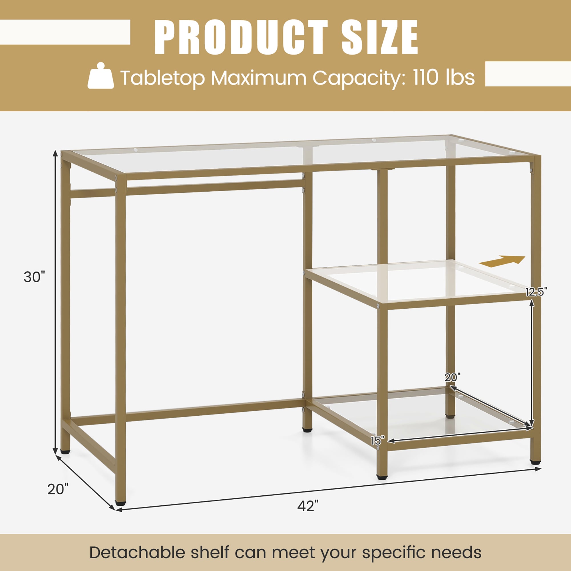Goplus LWS00485 Console-Sofa-Tables - View #2