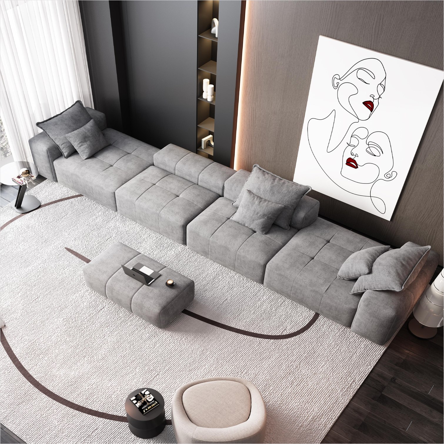 SunJet 68447IJAANCP Sofas-Loveseats - View #6