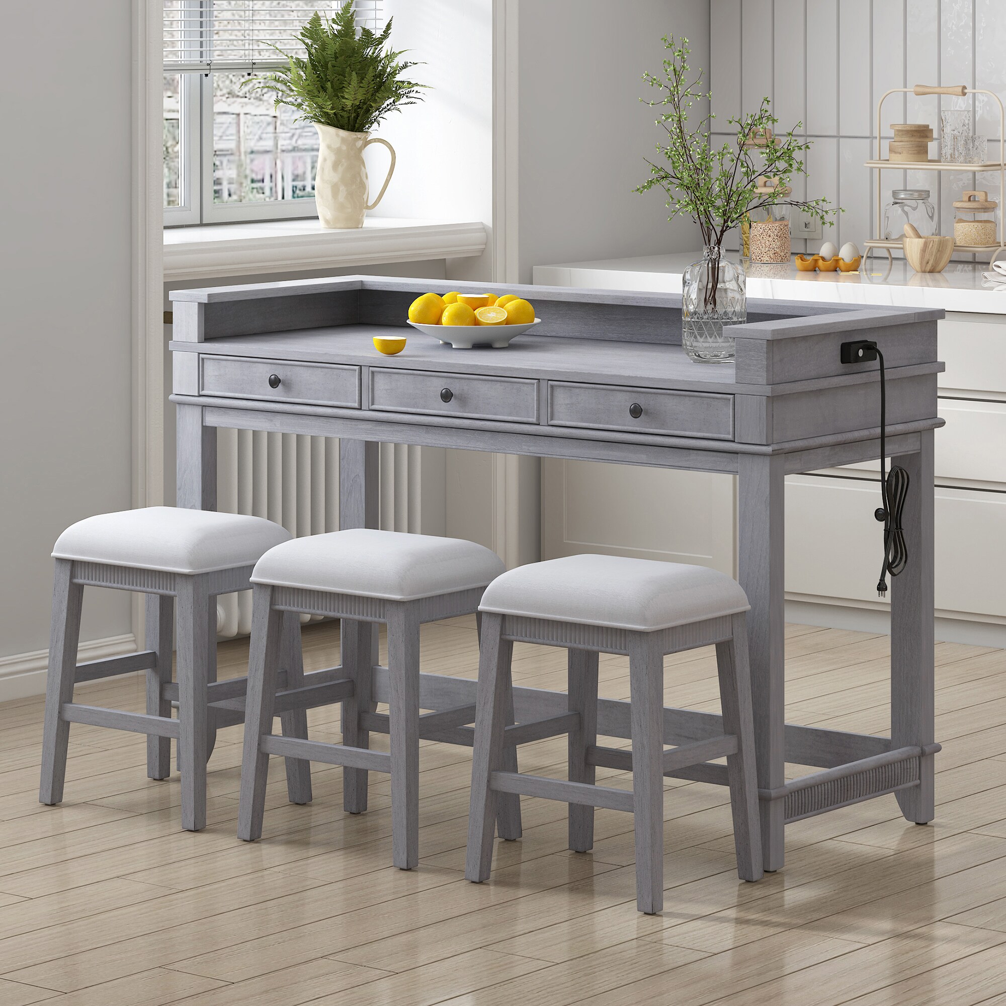 SINOFURN SYA330203GY Dining-Sets - View #2