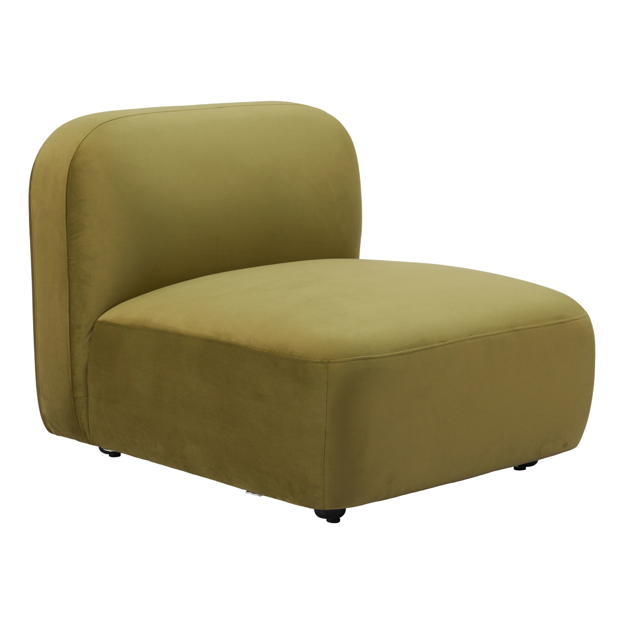 ZUO 109997 Modern Green Accent Chair