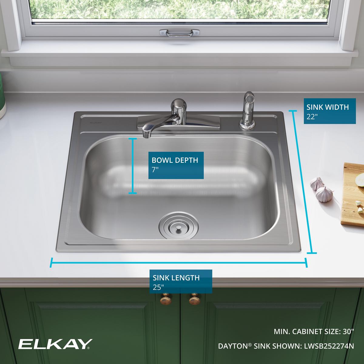 Elkay LWSB252274N Kitchen-Sinks - View #7