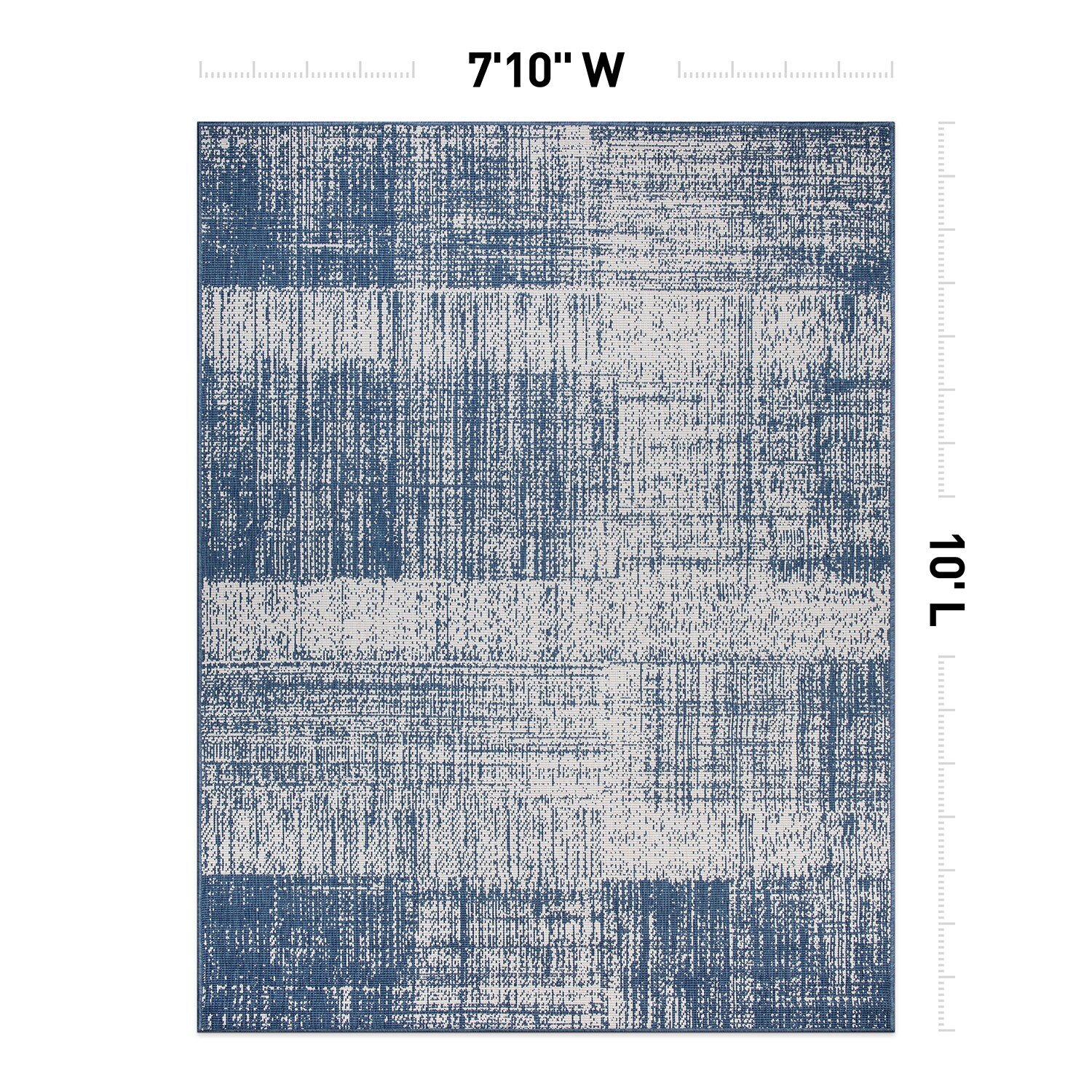 World Rug Gallery 4032BLUE8X10 rugs - View #2