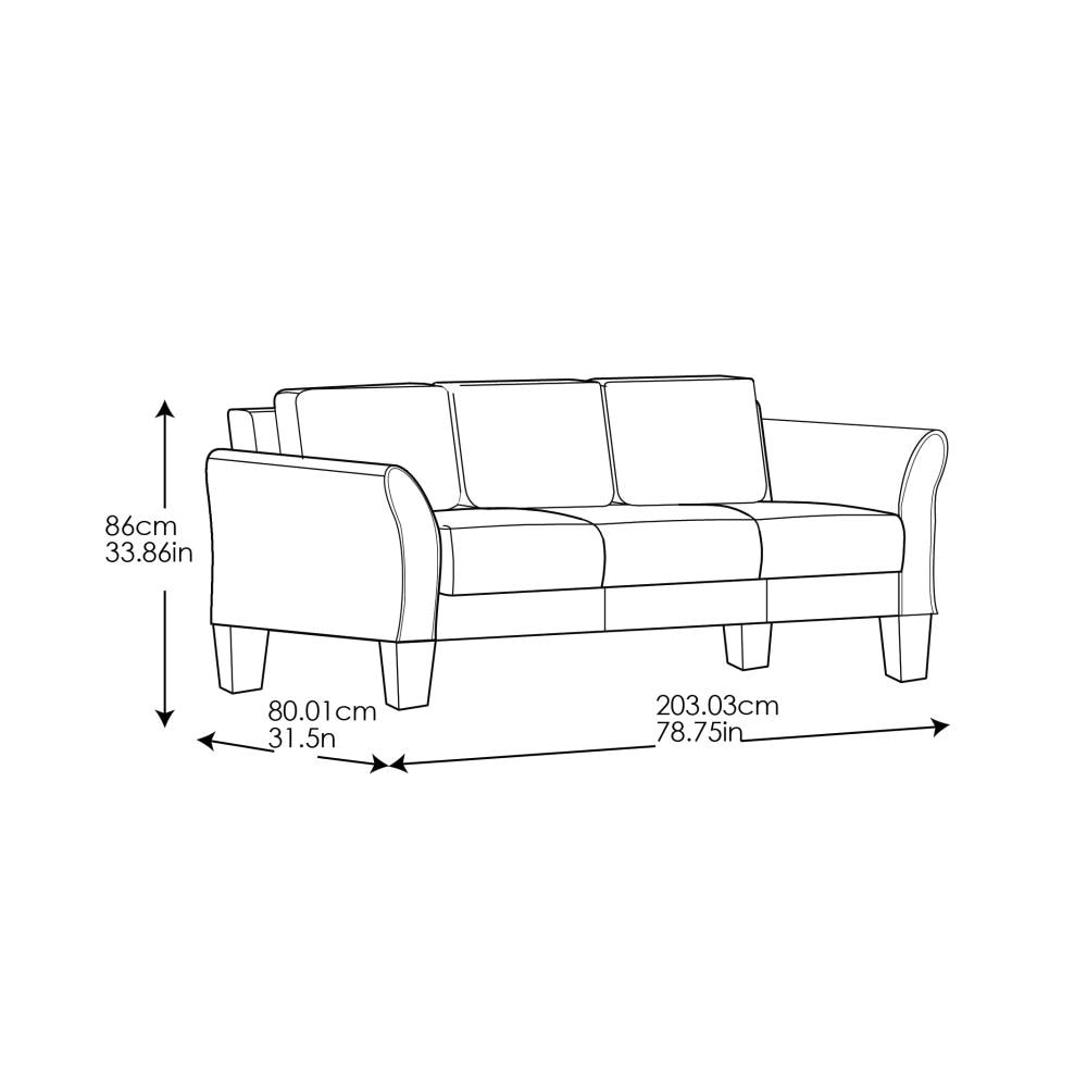Lifestyle Solutions LSWI117DGR Sofas-Loveseats - View #6