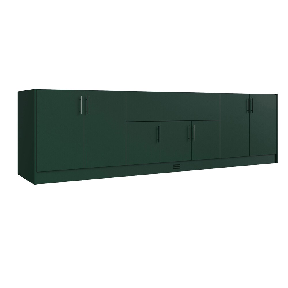 WeatherStrong WSE120WM-MEG Miami 5 -Piece 121.25-in W x 28.5-in D x 34.5-in H Modular Outdoor Kitchen Set