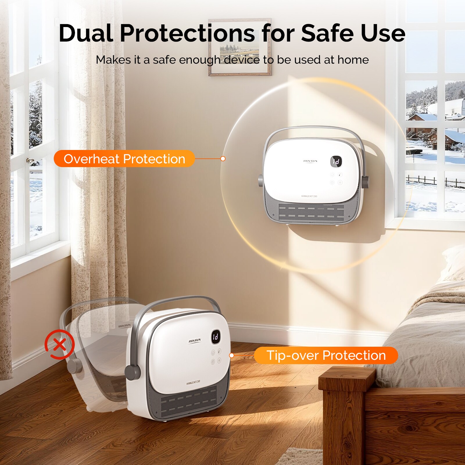 ROVSUN LS-G46001262 Portable-Electric-Heat - View #10