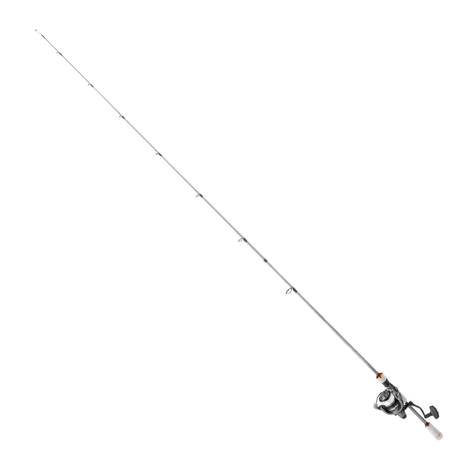 GIVIMO Spinning Rod and Reel Combo - IM6 Carbon Fiber 6.5-ft Two-pc Bass Pole - 7+1 Ball Bearings - EVA Handle - Stainless Steel Guides with Ceramic Rings