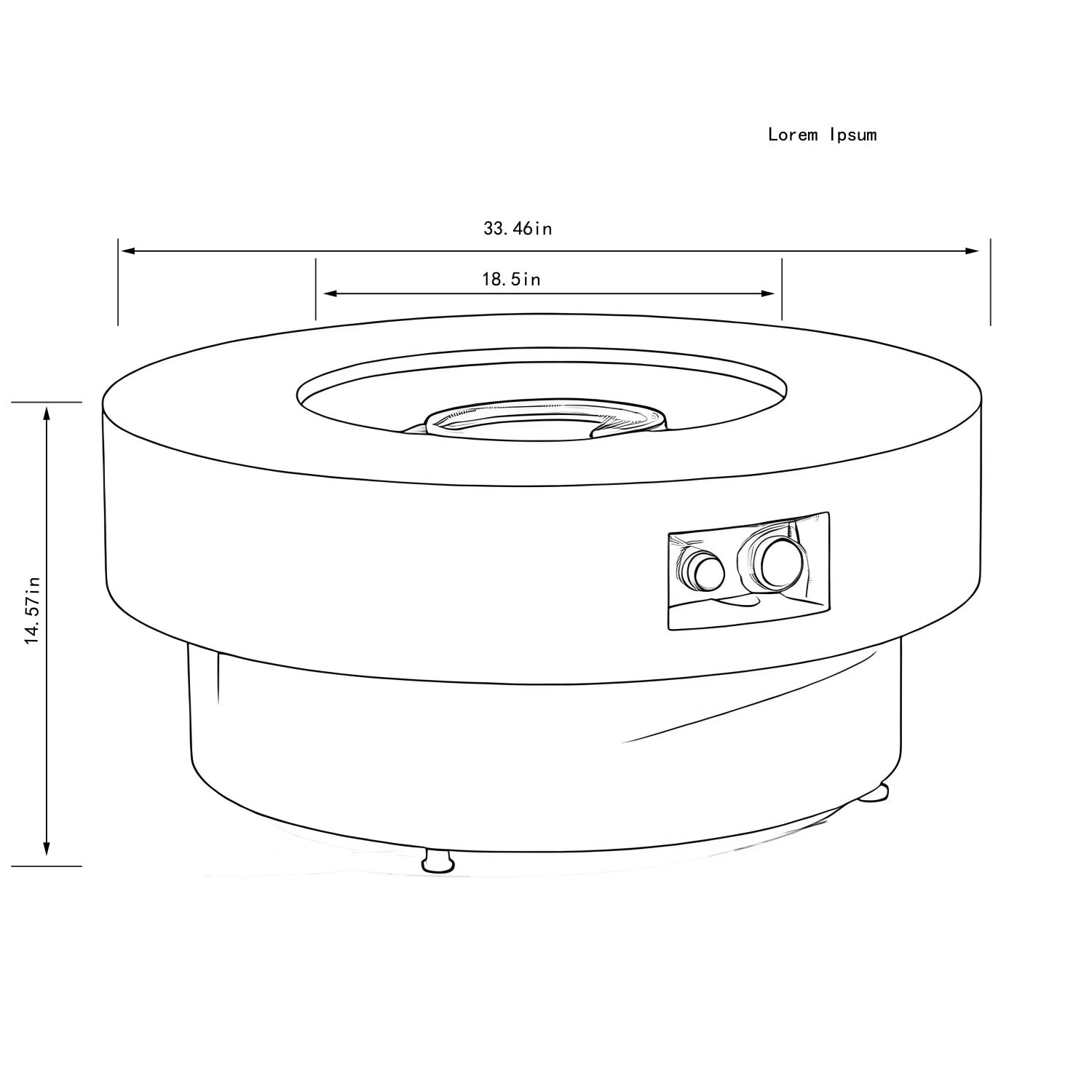 Streamdale Furniture W853P368311 Outdoor-Gas-Firepits - View #9