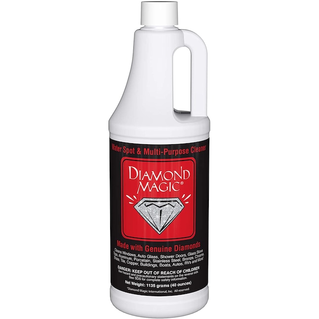 Diamond Magic Cleaner 40-oz Pour Bottle Glass Cleaner in the Glass Cleaners  department at