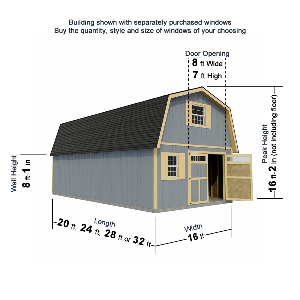 Best Barns VIRGINIA1624 Garage-Buildings - View #6
