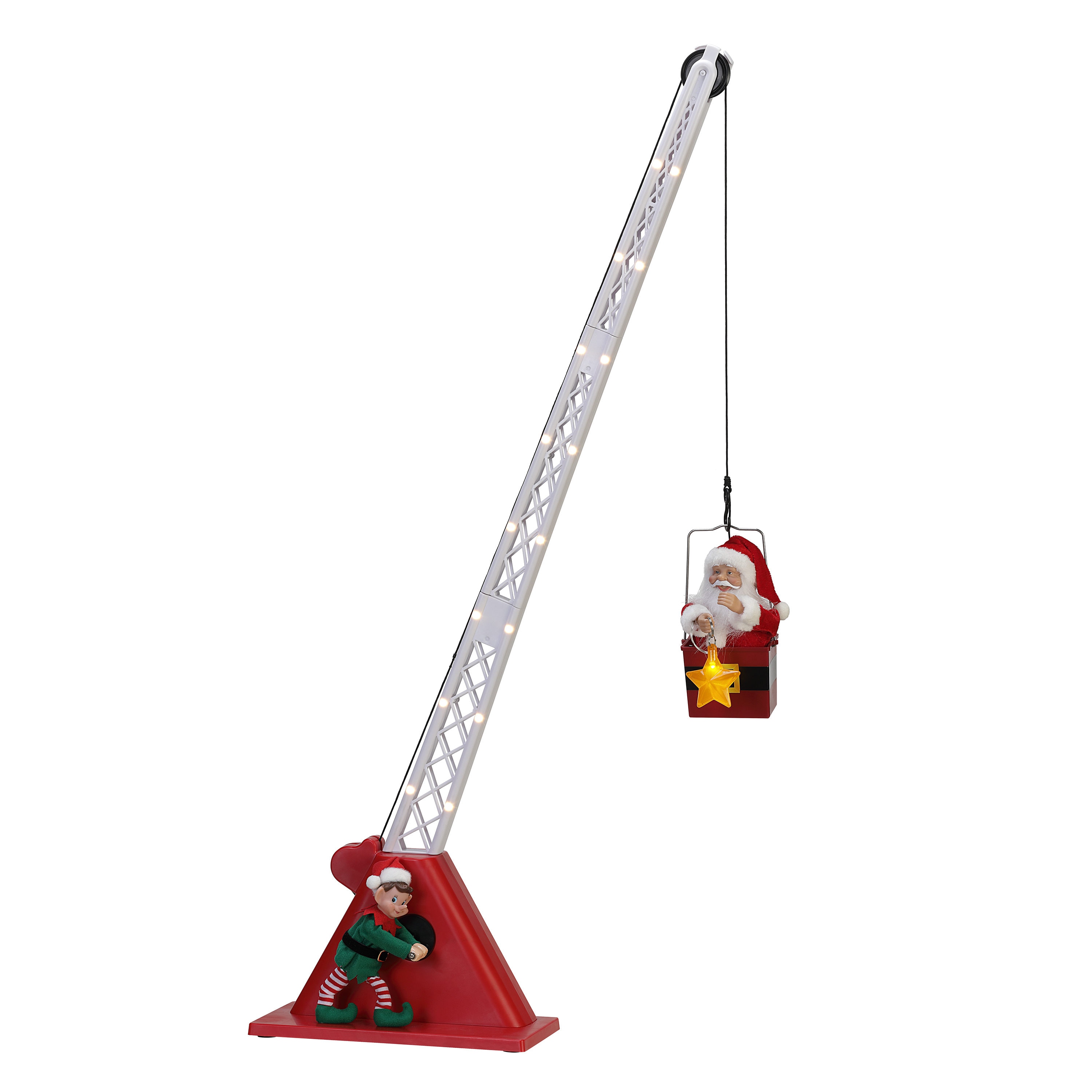 Mr. Christmas 24192 44-Inches Lighted Musical Animatronic Santa Christmas Decor