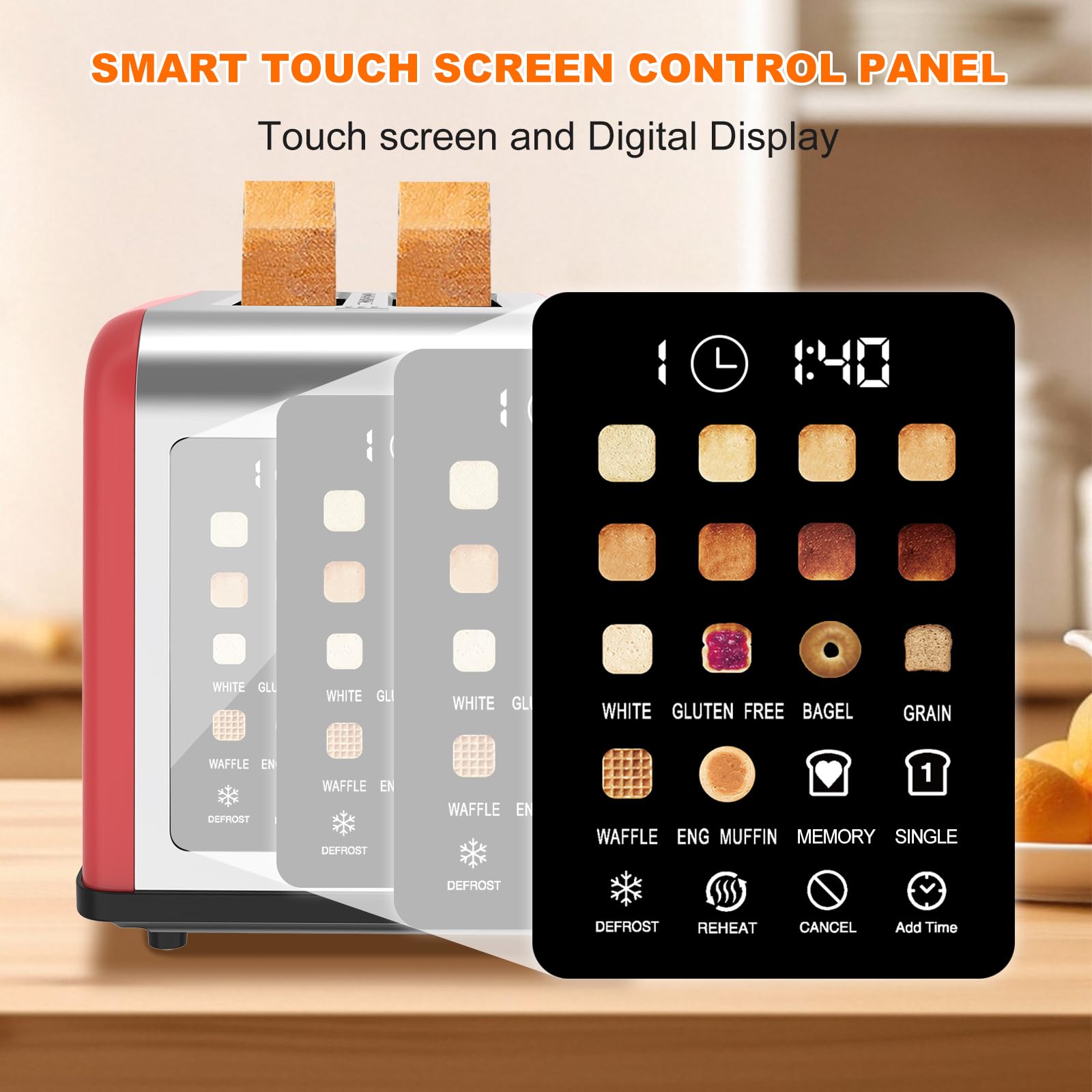 Aoibox LAB4R8P2 toasters - View #5