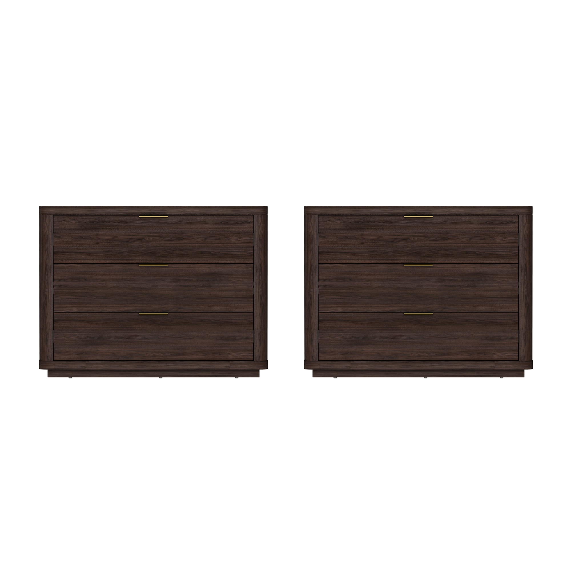 Manhattan Comfort 2-NS014-BR nightstands - View #2