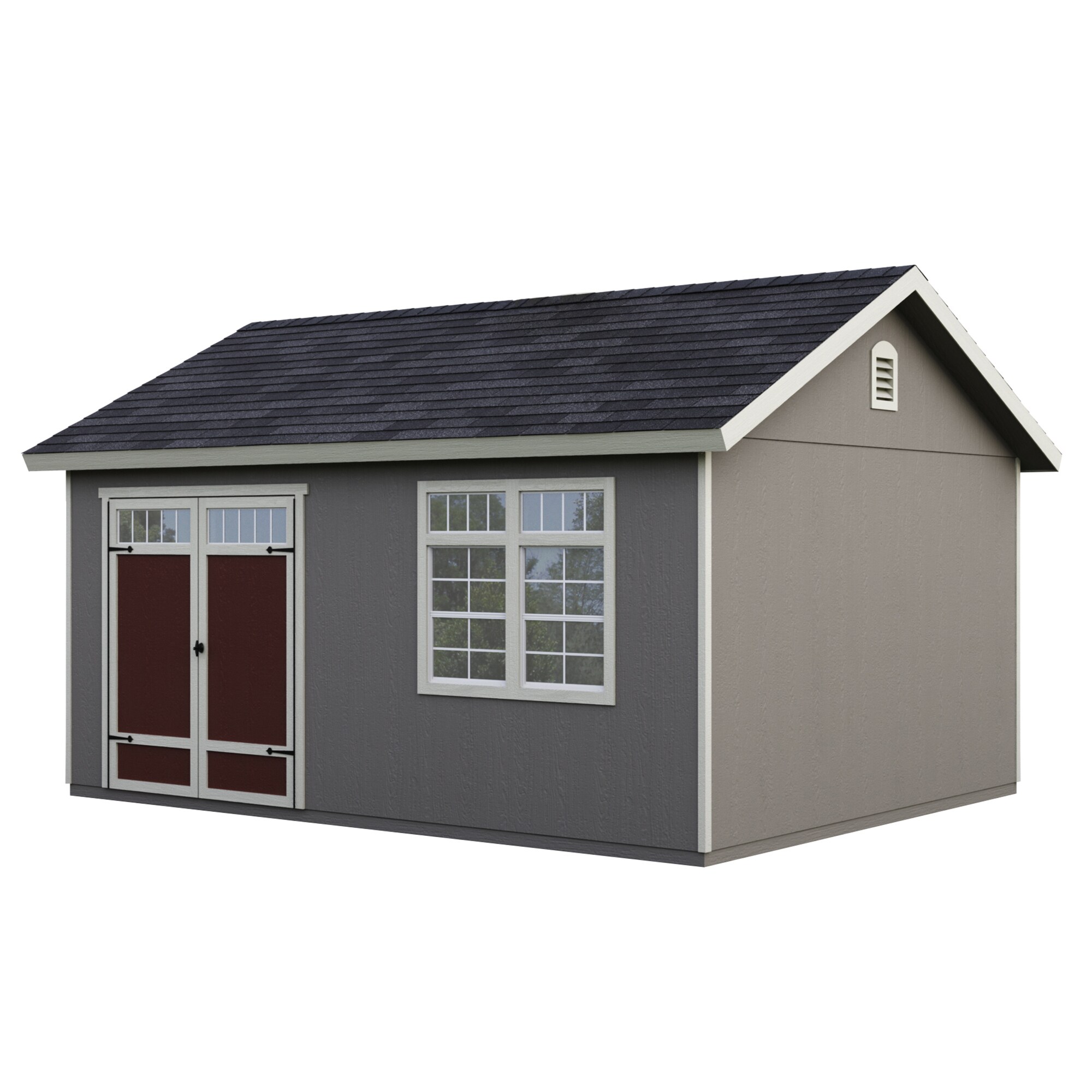Heartland Kennedale 16-ft x 12-ft Storage Shed (Floor Included)