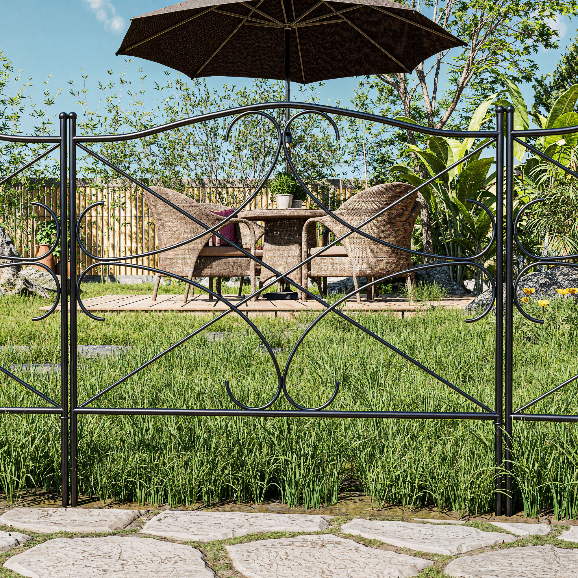 Homsee C-KF390110-02 Garden-Utility-Fencing - View #2