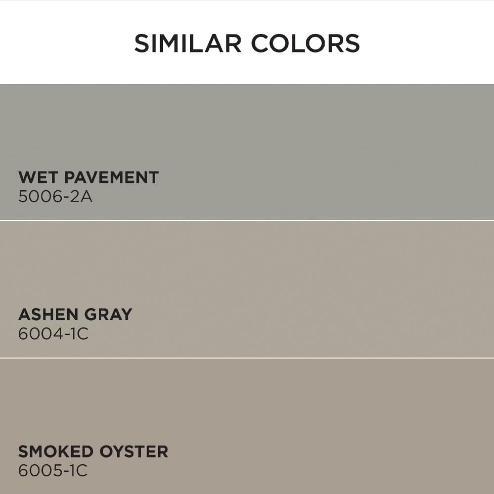 Valspar SeasonPlus Satin Gray Expose 5007-2a Latex Exterior Paint ...