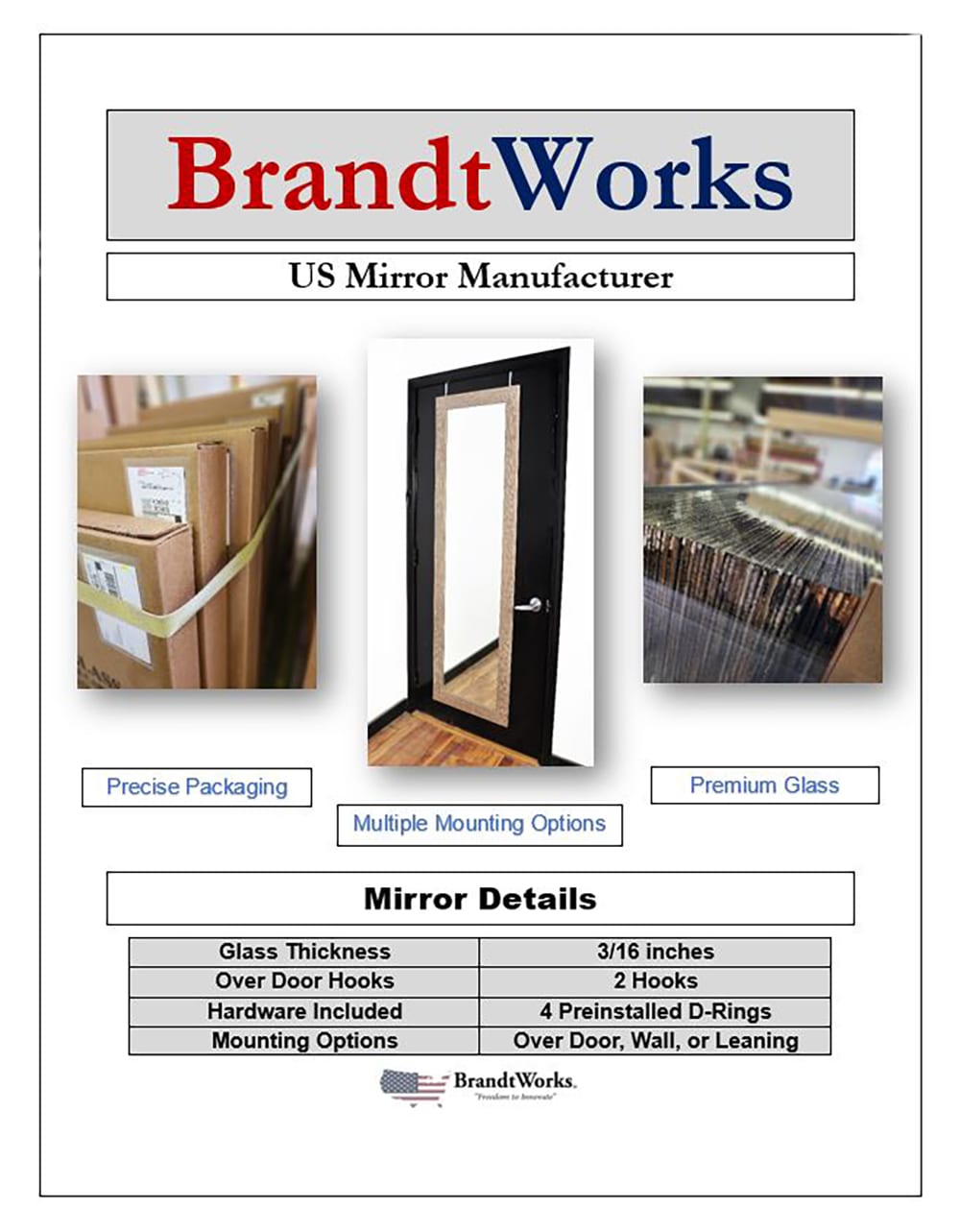 BrandtWorks BM26THINH Decor-Mirrors - View #10