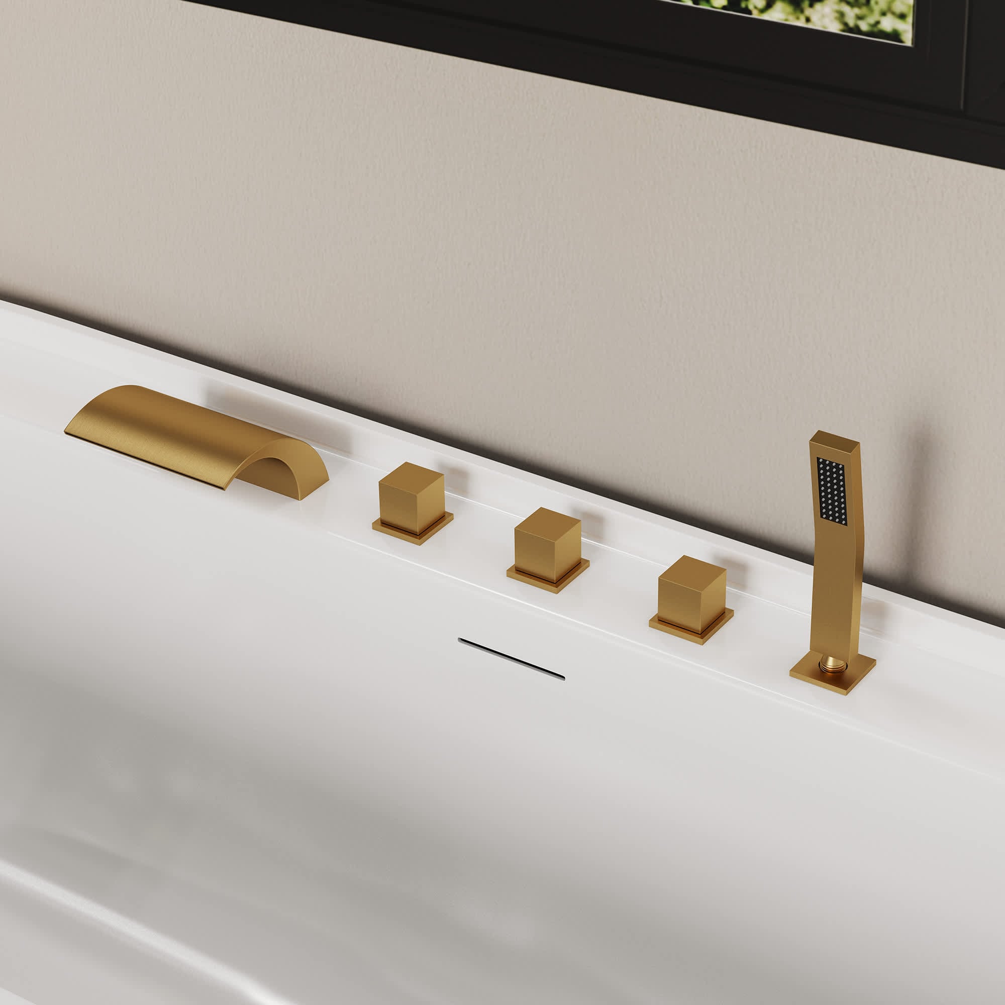 EVERSTEIN SFS-1159-GD Roman-Tub-Faucets - View #2