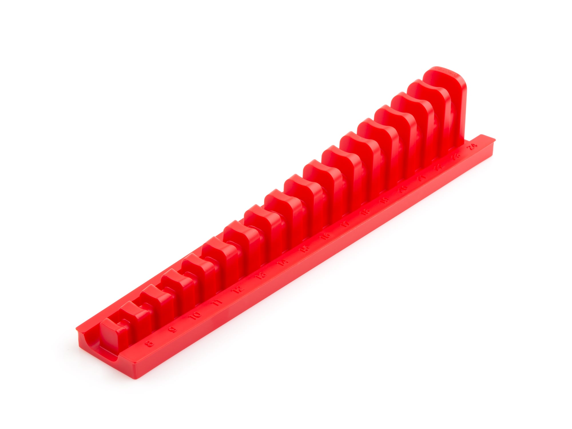 TEKTON ORG26217 Red 8-24 mm 17-Tool 3/8 Inch Drive Crowfoot Wrench storage