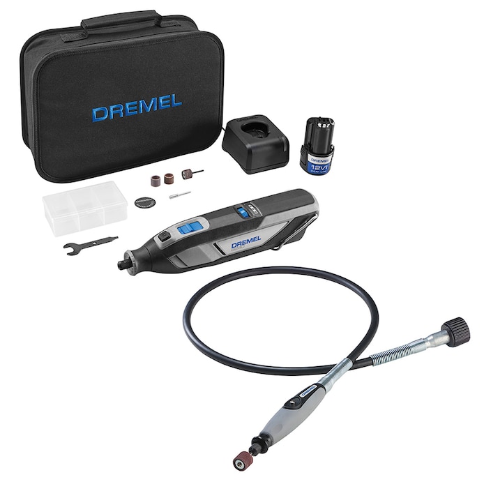 Shop Dremel 8240 Cordless 12V Variable Speed Rotary Tool with 5 Accessories  + Flex Shaft Attachment at