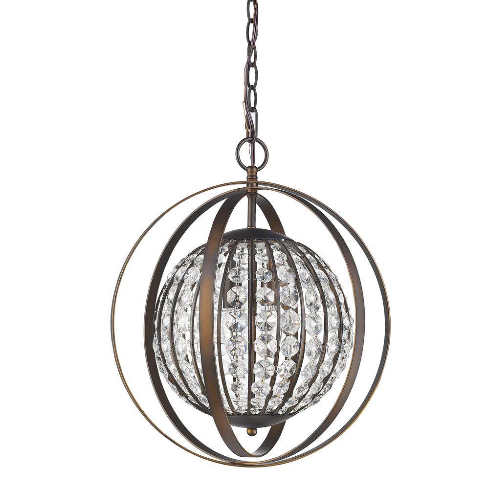 Acclaim Lighting Olivia Oil Rubbed Bronze Transitional Globe Hanging ...