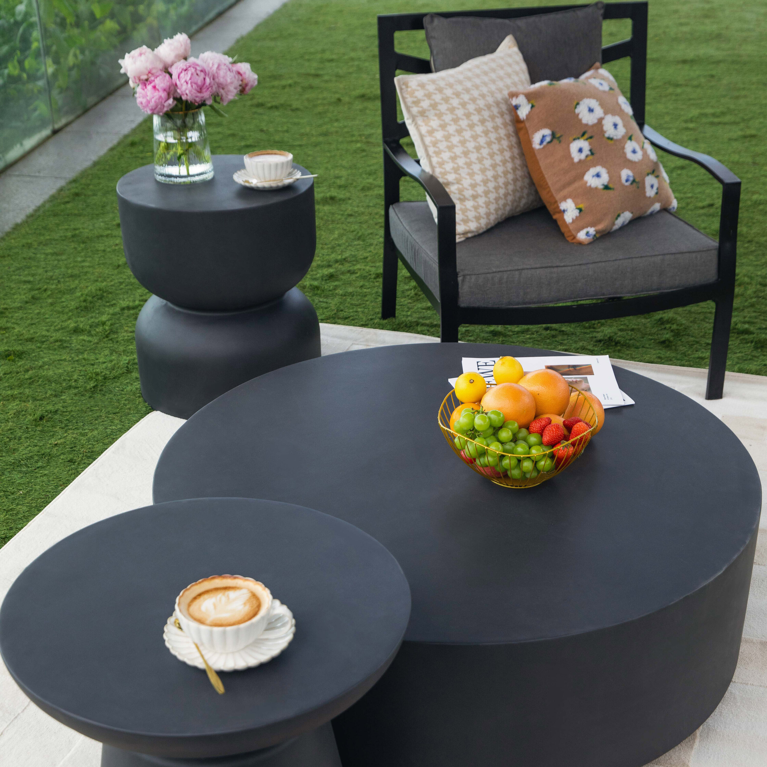 Moda Furnishings MD-FEG07-SL Patio-Tables - View #6