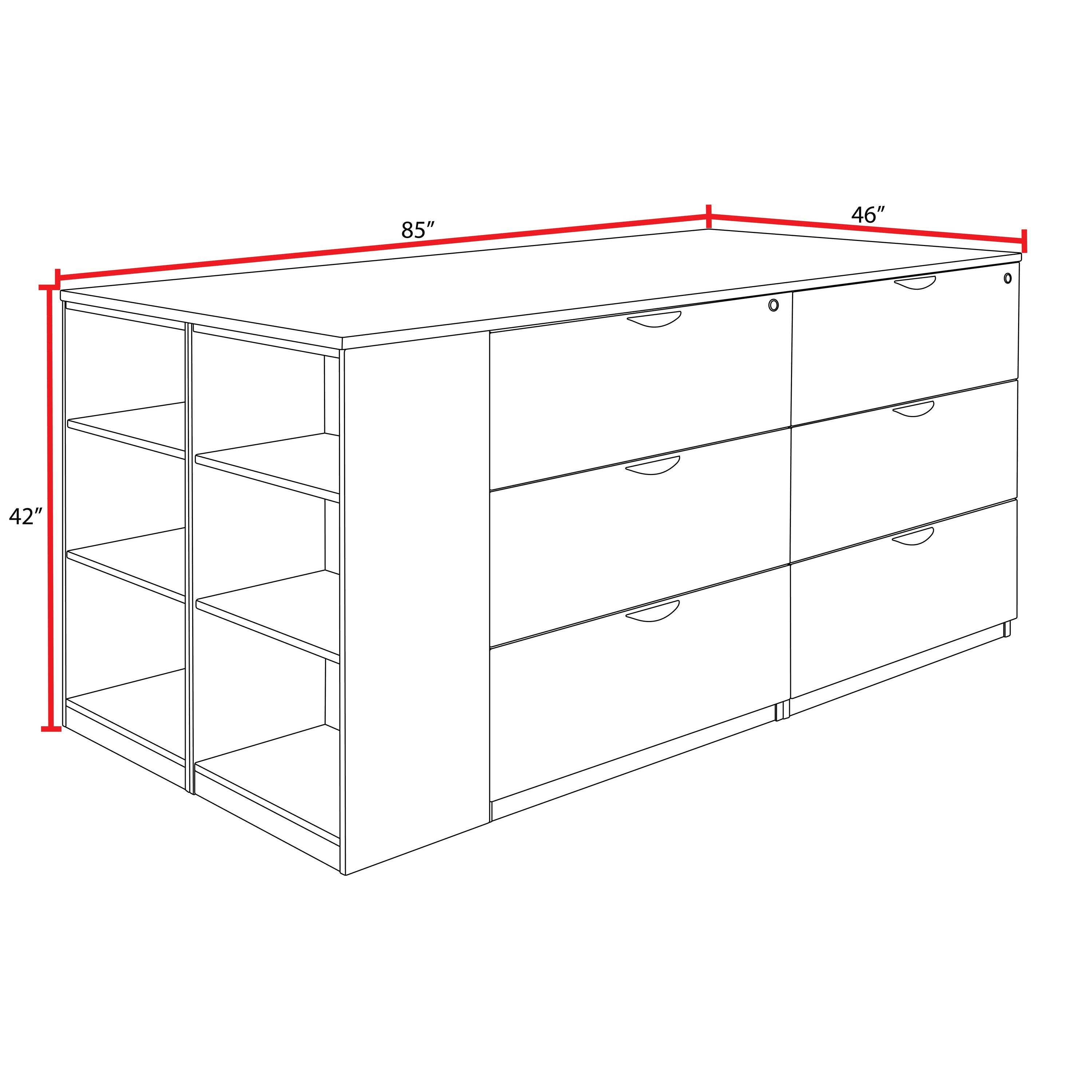 Regency LSLFQUAD8546MH Storage-Cabinets - View #6