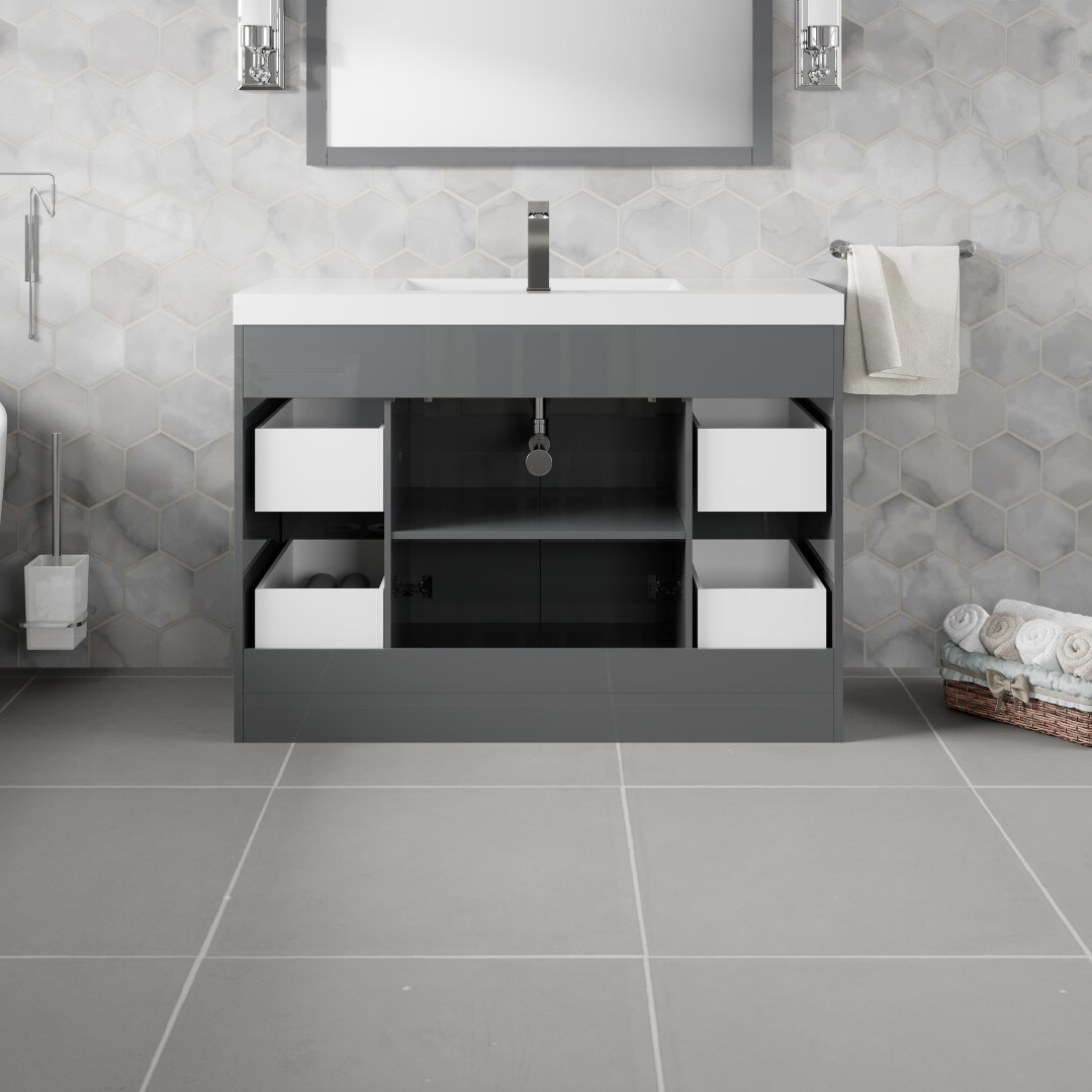 Eviva EVVN1200-8-48GR Bath-Vanity-Combo - View #9
