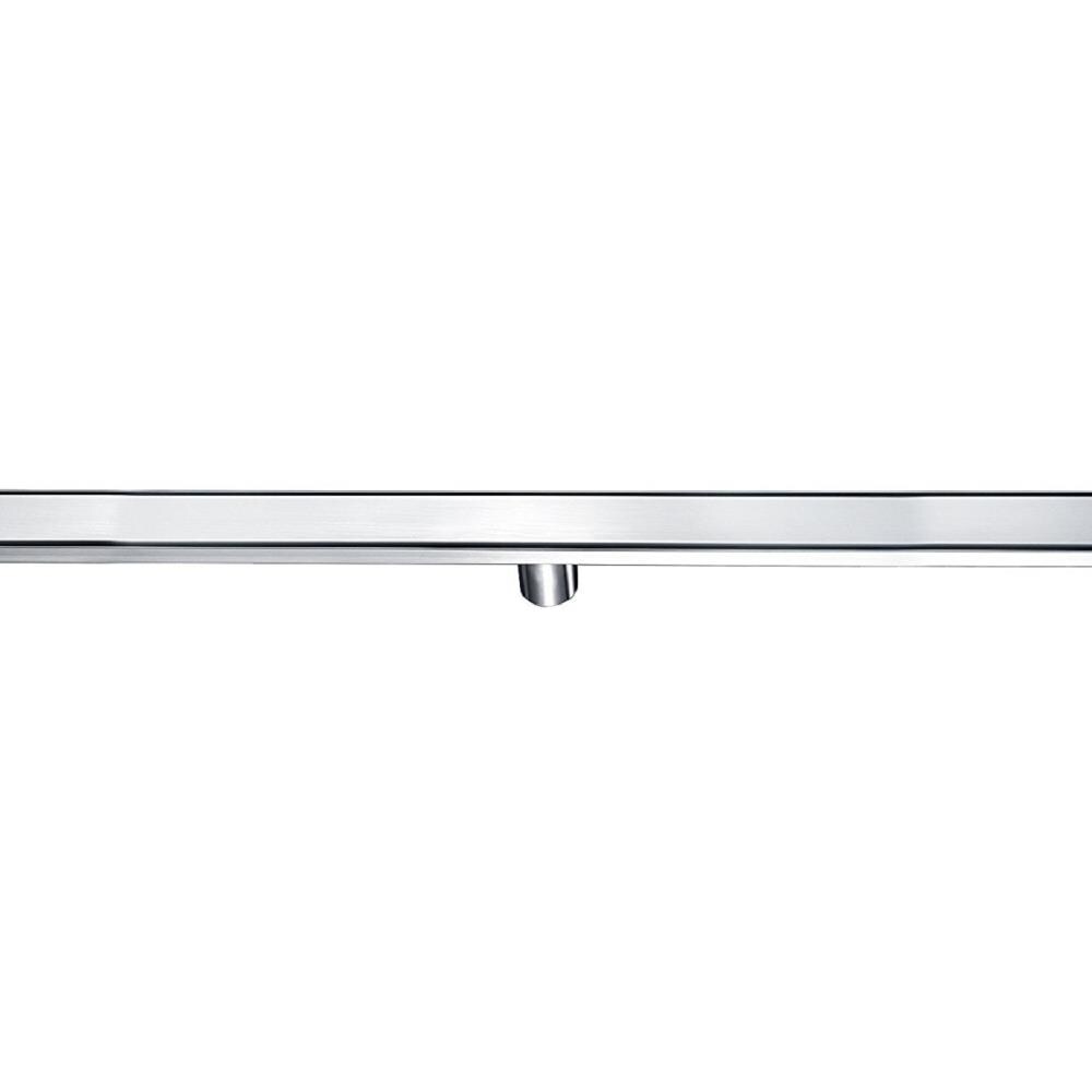 FurnOrama ZX9DWKBP2616 Stainless Steel Shower Drain Channel Side Outlet with Adjustable -ft-18 G