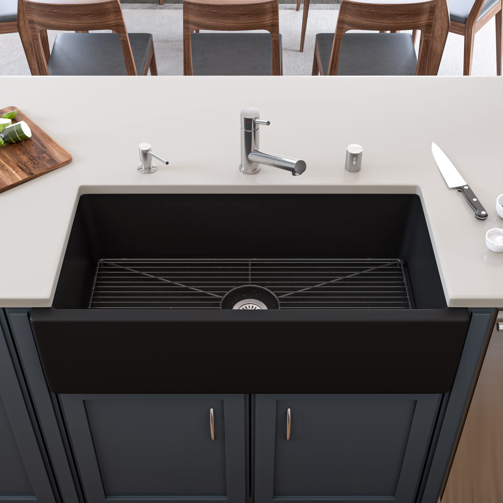 ALFI AB3618HS-BM Kitchen-Sinks - View #2