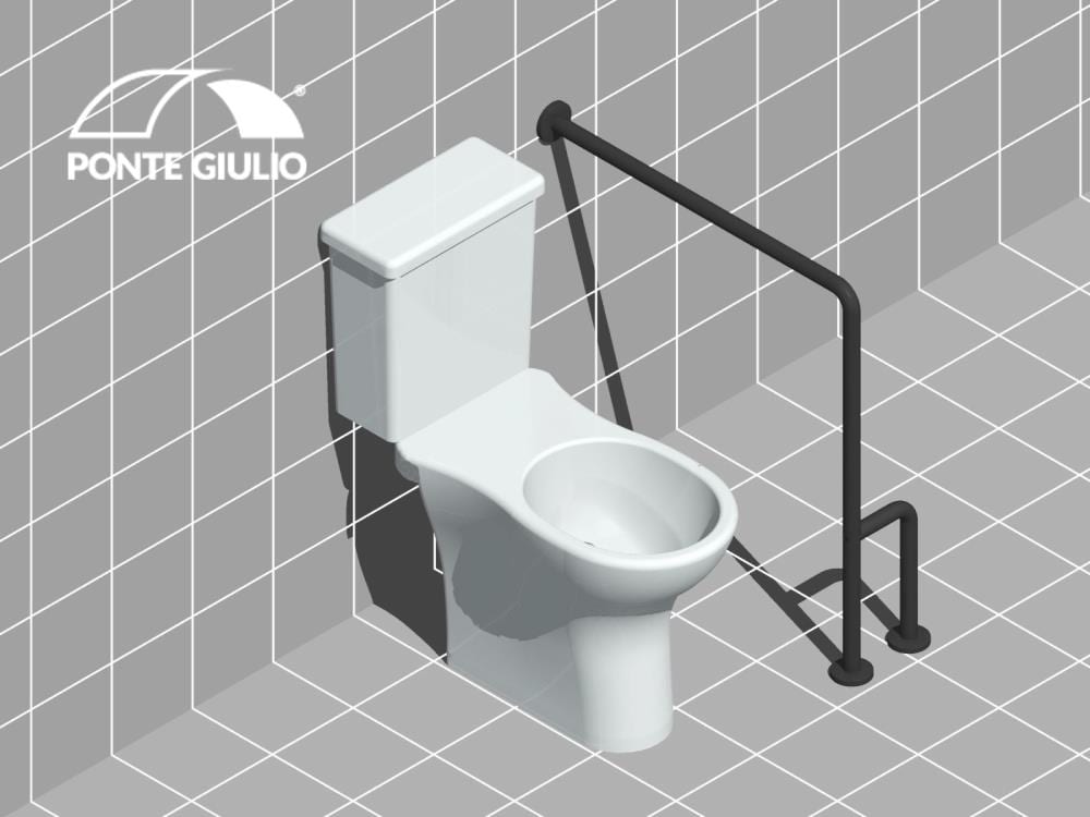 Ponte Giulio USA G55JCR38 Grab-Bars - View #2
