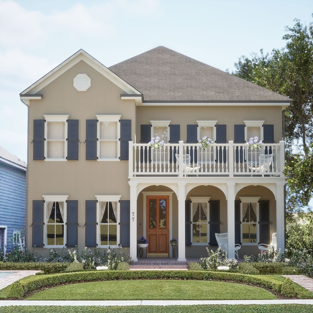 Ekena Millwork CRH06X55ST-2 Exterior-Window-Trim - View #10