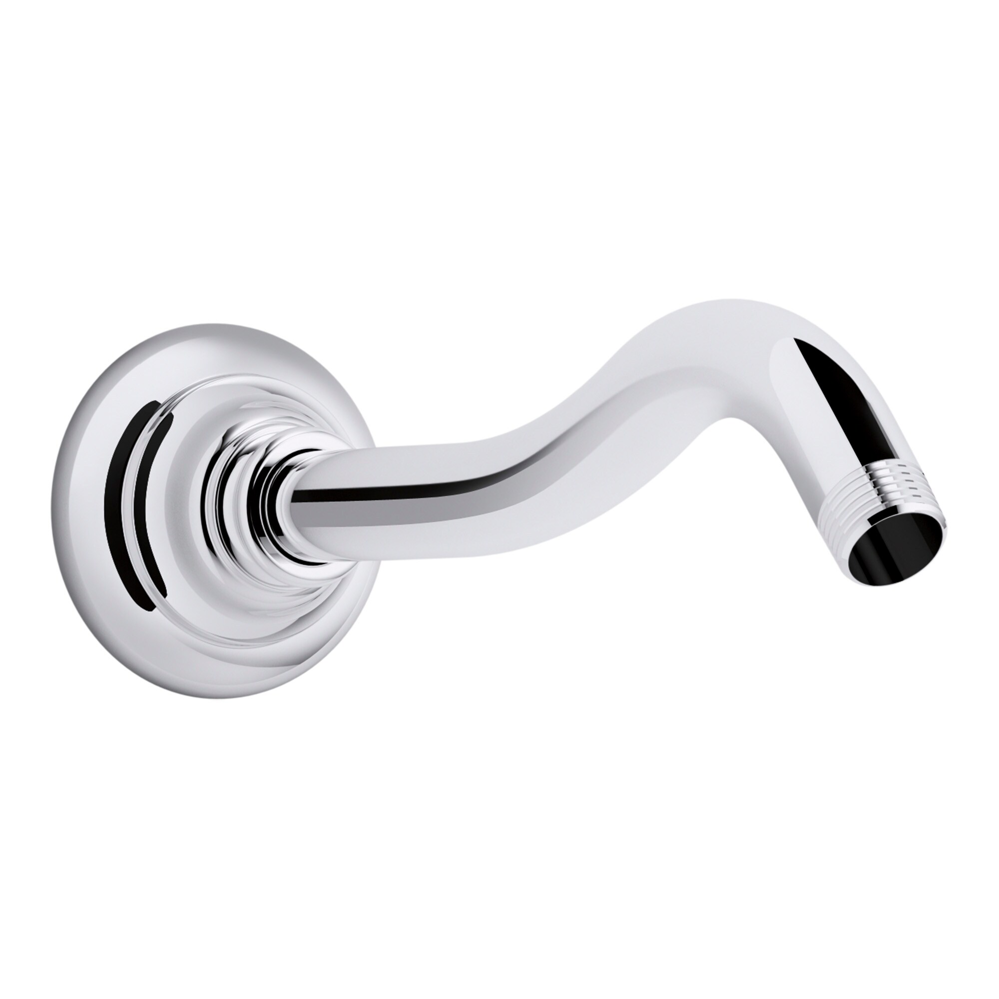  72775-CP Artifacts Polished Chrome 10.688-in Universal Shower Shower arm and flange