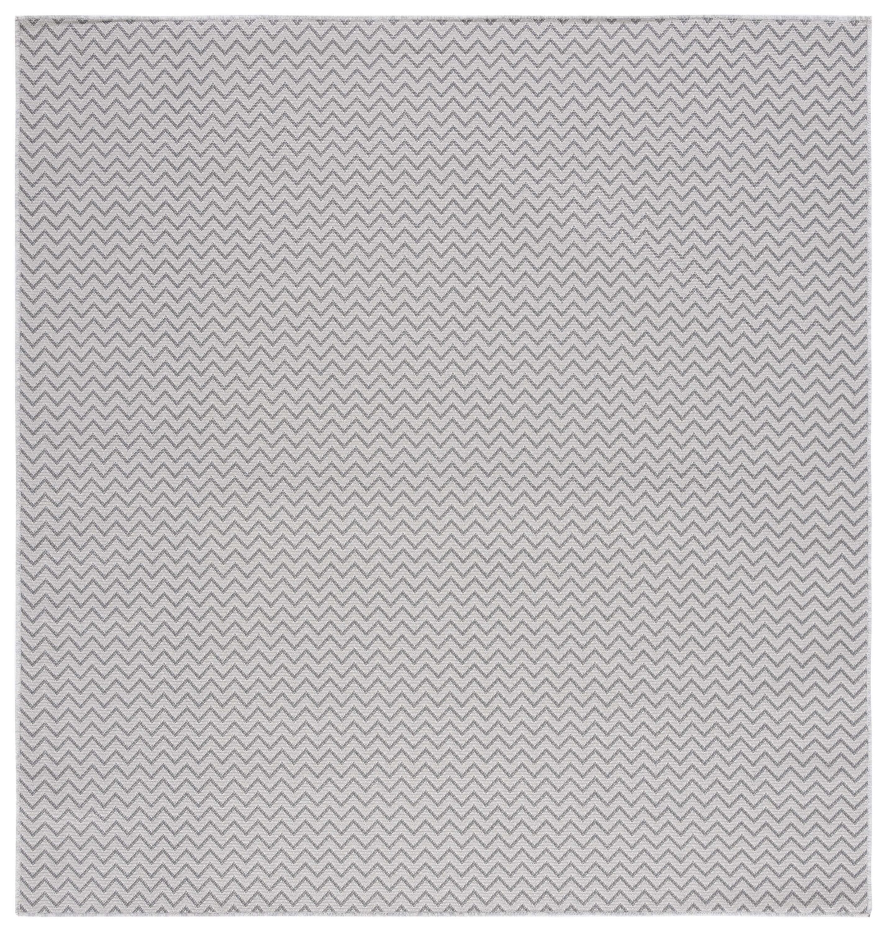Hampton Htn237F Grey 7 X 7 Area Rug