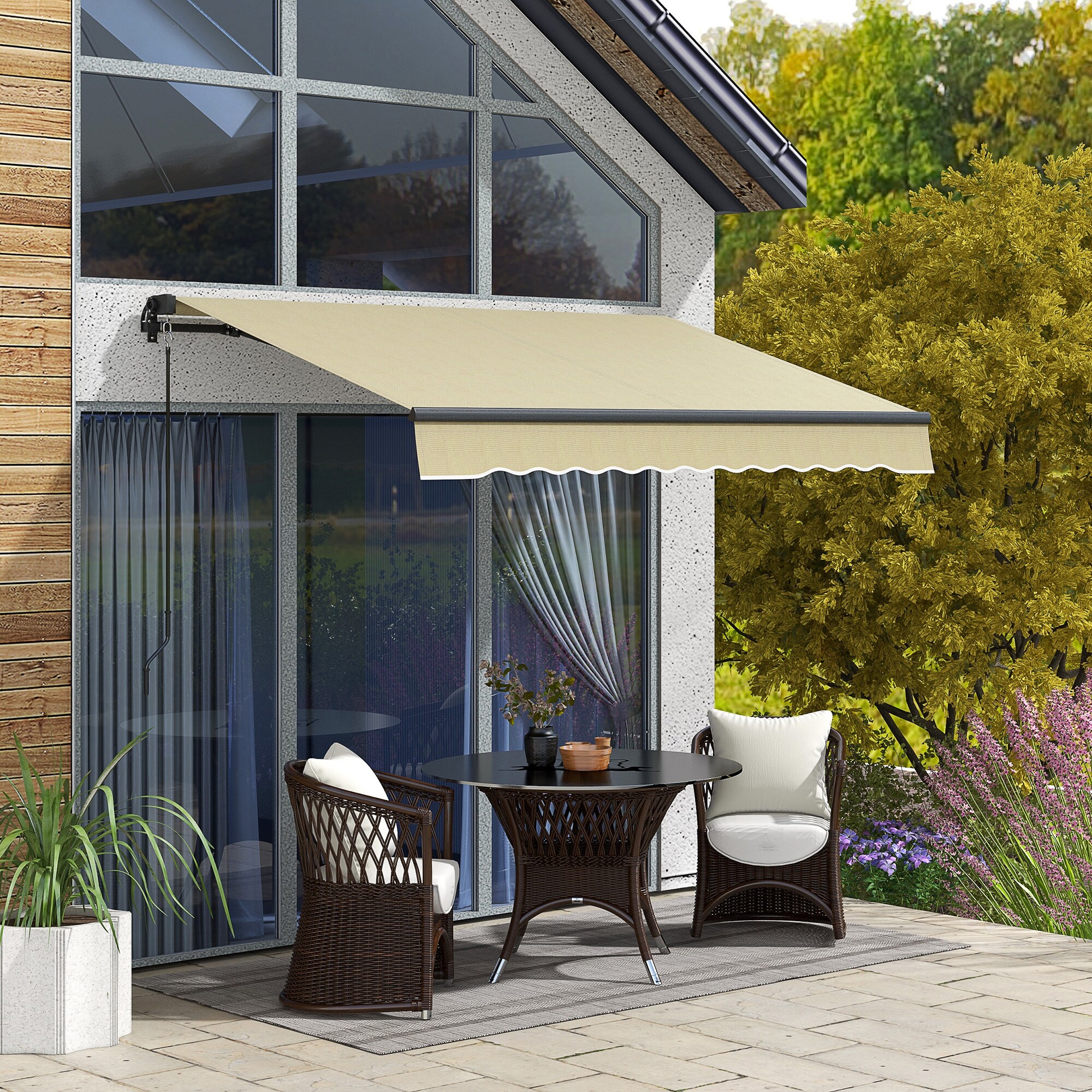 Outsunny 840-264V00BG awnings - View #2